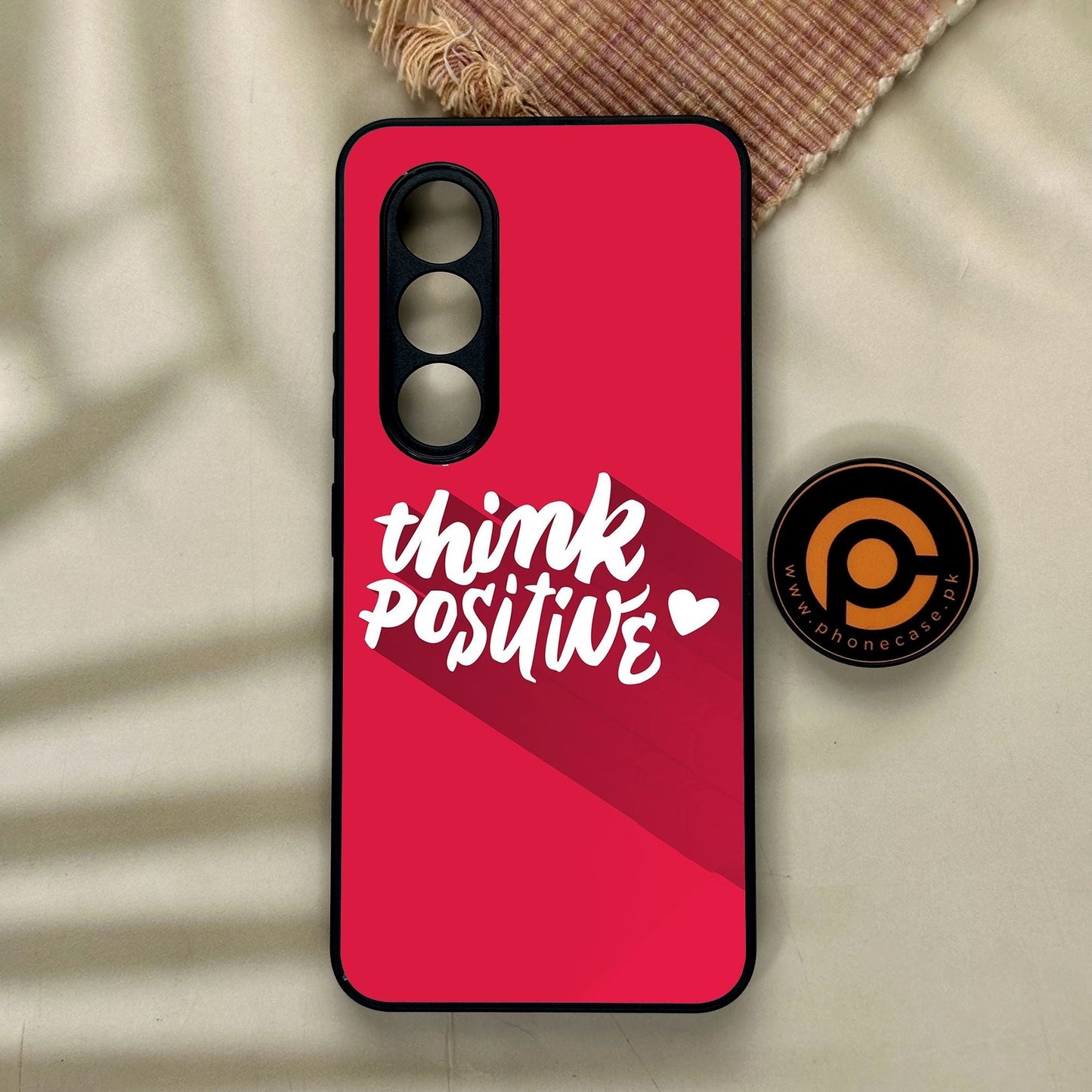 Itel S25 - Think Positive Design - Premium Metal Printed Soft Bumper Shock Proof Case