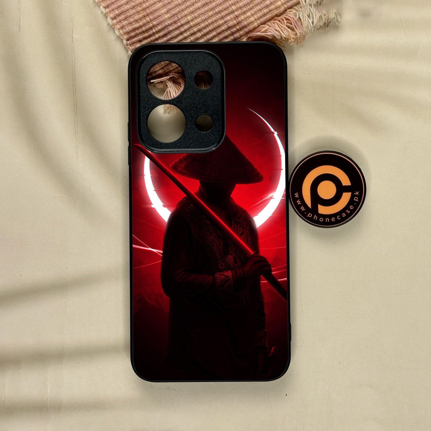 Xiaomi Redmi 15C - Ninja Design 7 - Premium Metal Printed Soft Bumper Shock Proof Case