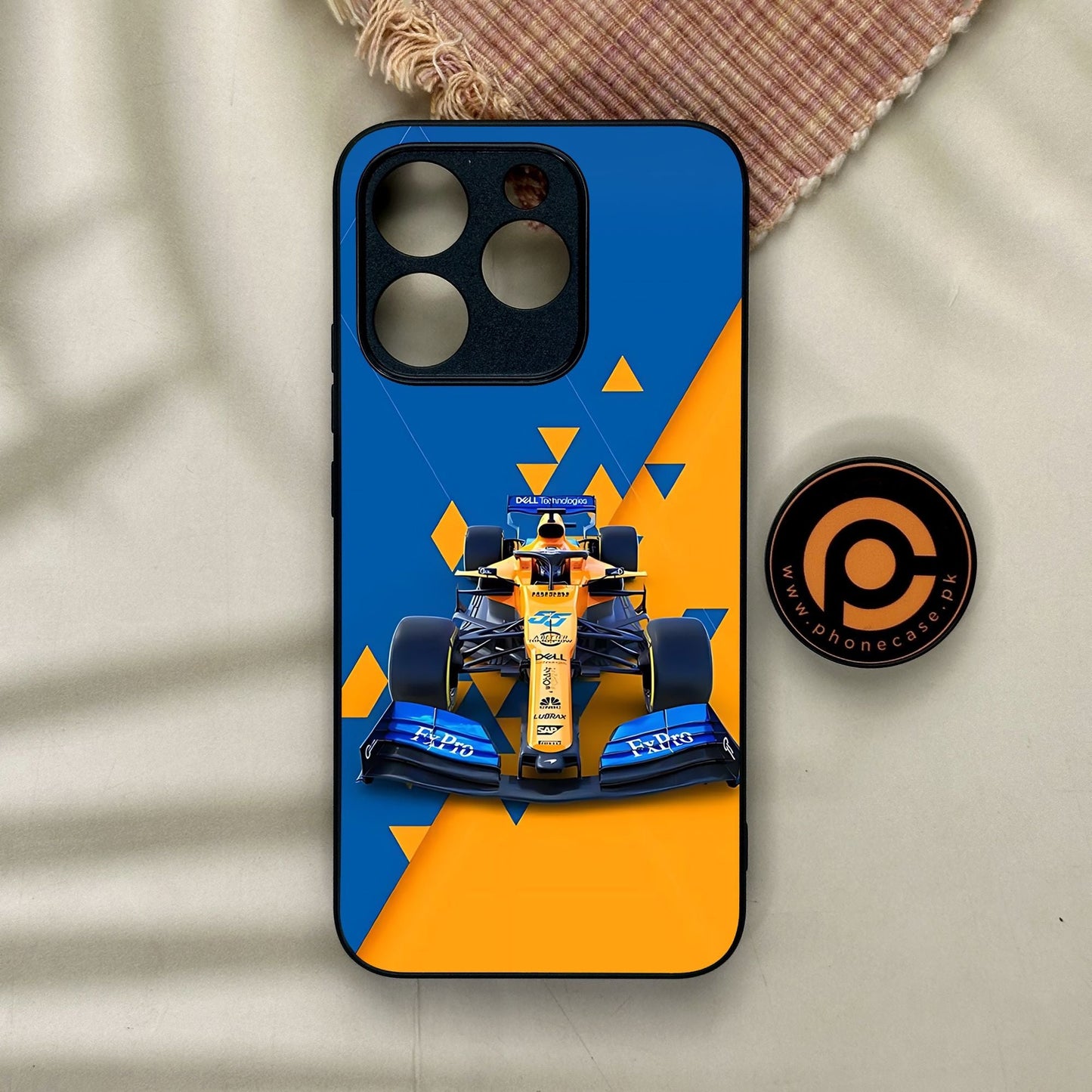 Realme 15T - Formula 1 Design 7 - Premium Metal Printed Soft Bumper Shock Proof Case