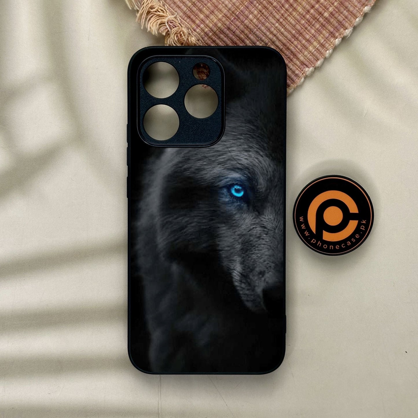 Realme 15T - Black Art Design 8 - Premium Metal Printed Soft Bumper Shock Proof Case