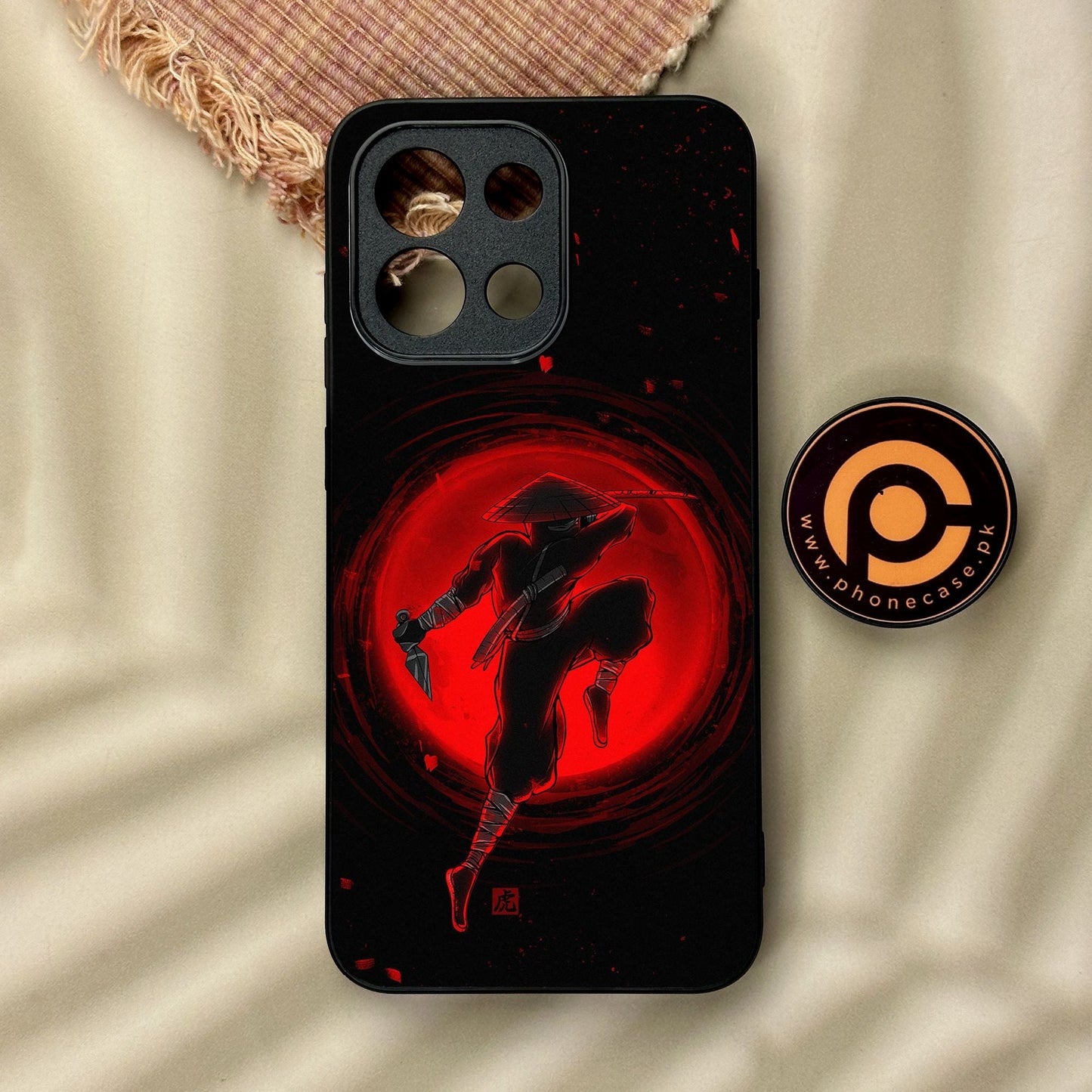 OnePlus 13T - Ninja Design 5 - Premium Metal Printed Soft Bumper Shock Proof Case