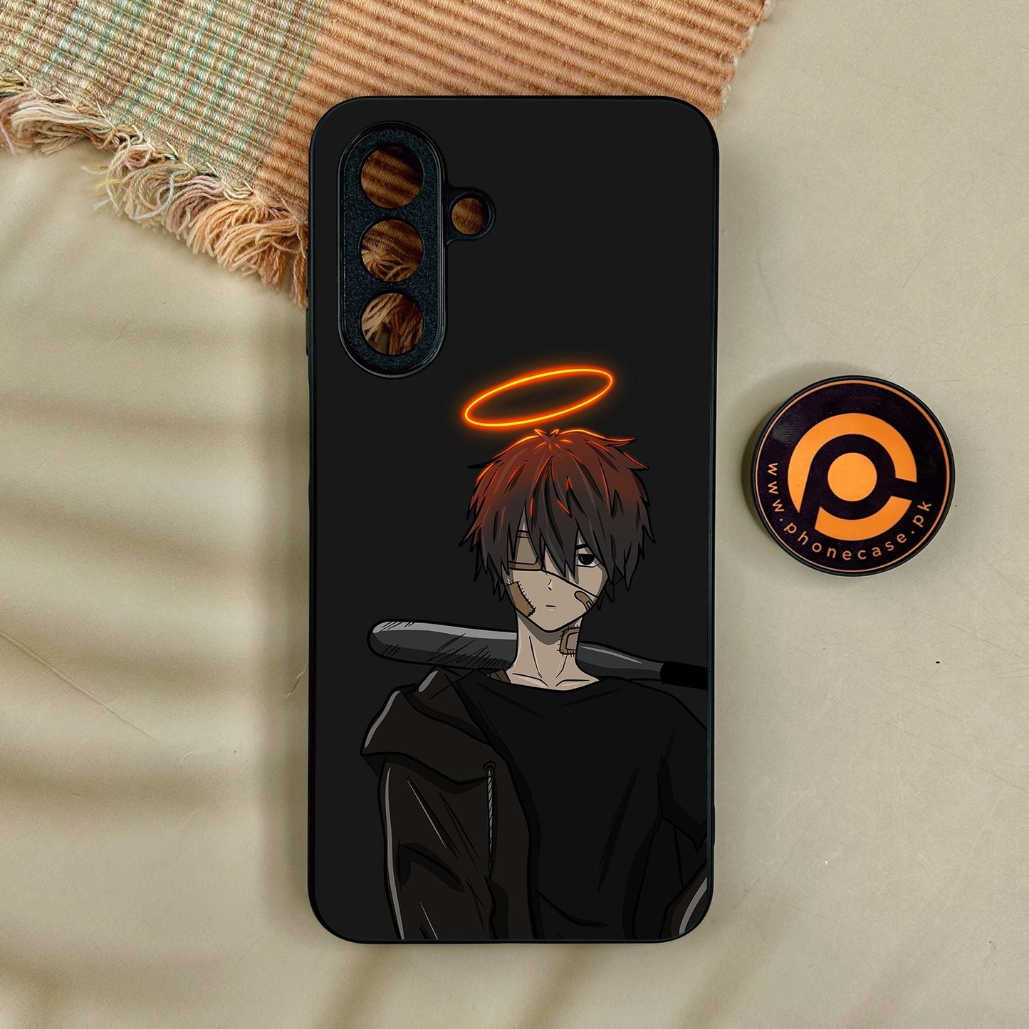 Samsung Galaxy A17 - Anime Series Design 6 - Premium Metal Printed Soft Bumper Shock Proof Case