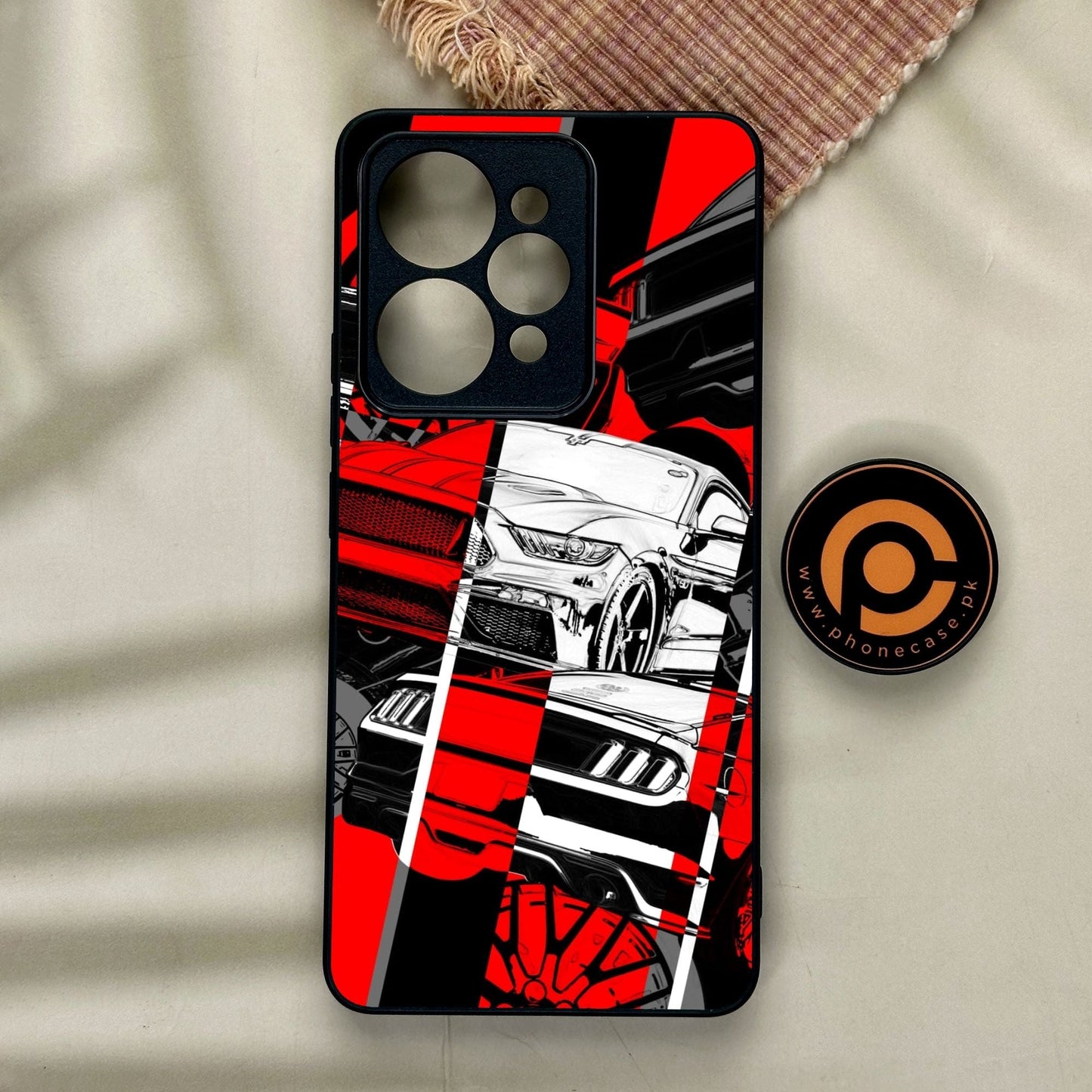 Realme 15 - Racing Series 2.0 Design 6 - Premium Metal Printed Soft Bumper Shock Proof Case