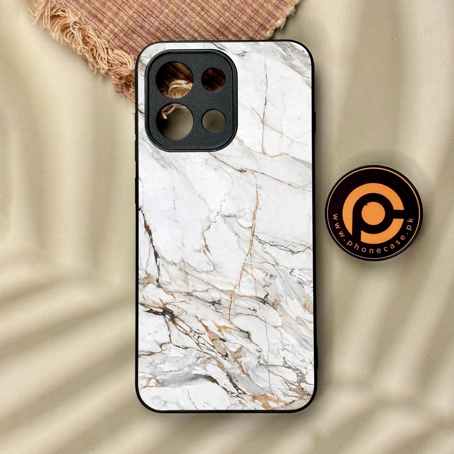 OnePlus 13T - White Design 6 - Premium Metal Printed Soft Bumper Shock Proof Case