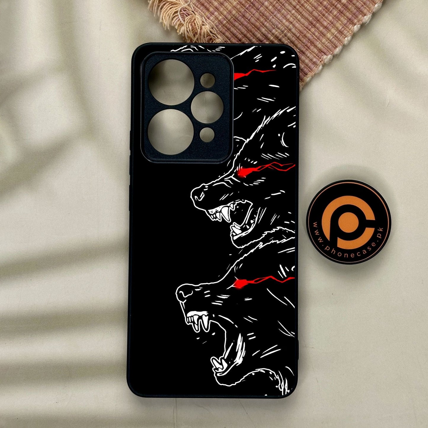 Realme 15 Pro - Black Art Design 7 - Premium Metal Printed Soft Bumper Shock Proof Case