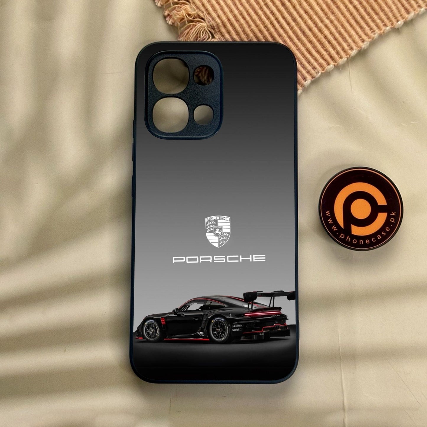Oppo A6 Pro - Shadow Racer - Premium Metal Printed Soft Bumper Shock Proof Case
