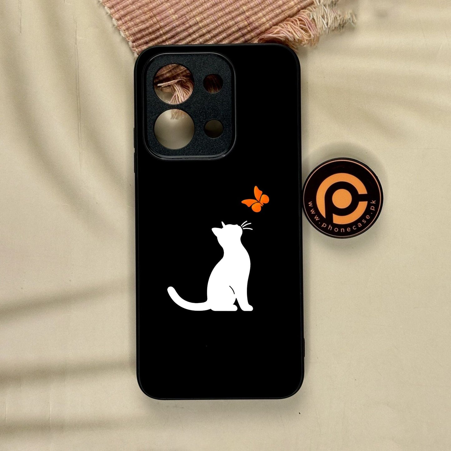 Xiaomi Redmi 15C - Minimalistic Design 10 - Premium Metal Printed Soft Bumper Shock Proof Case