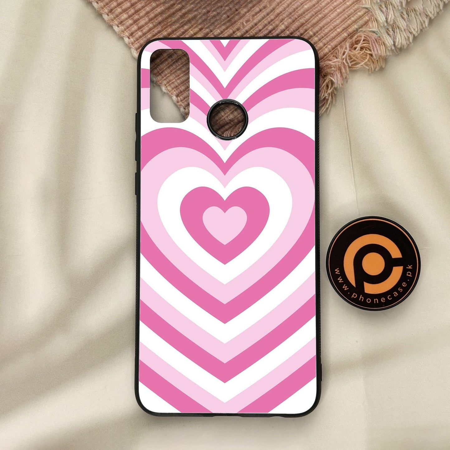 Honor 9X Lite - Heartbeat Design 3 - Premium Metal Printed Soft Bumper Shock Proof Case