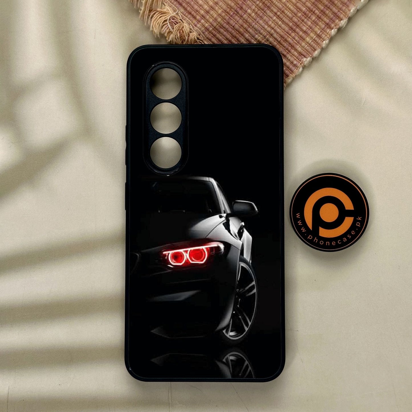 Itel S25 - Black Art Design 6 - Premium Metal Printed Soft Bumper Shock Proof Case