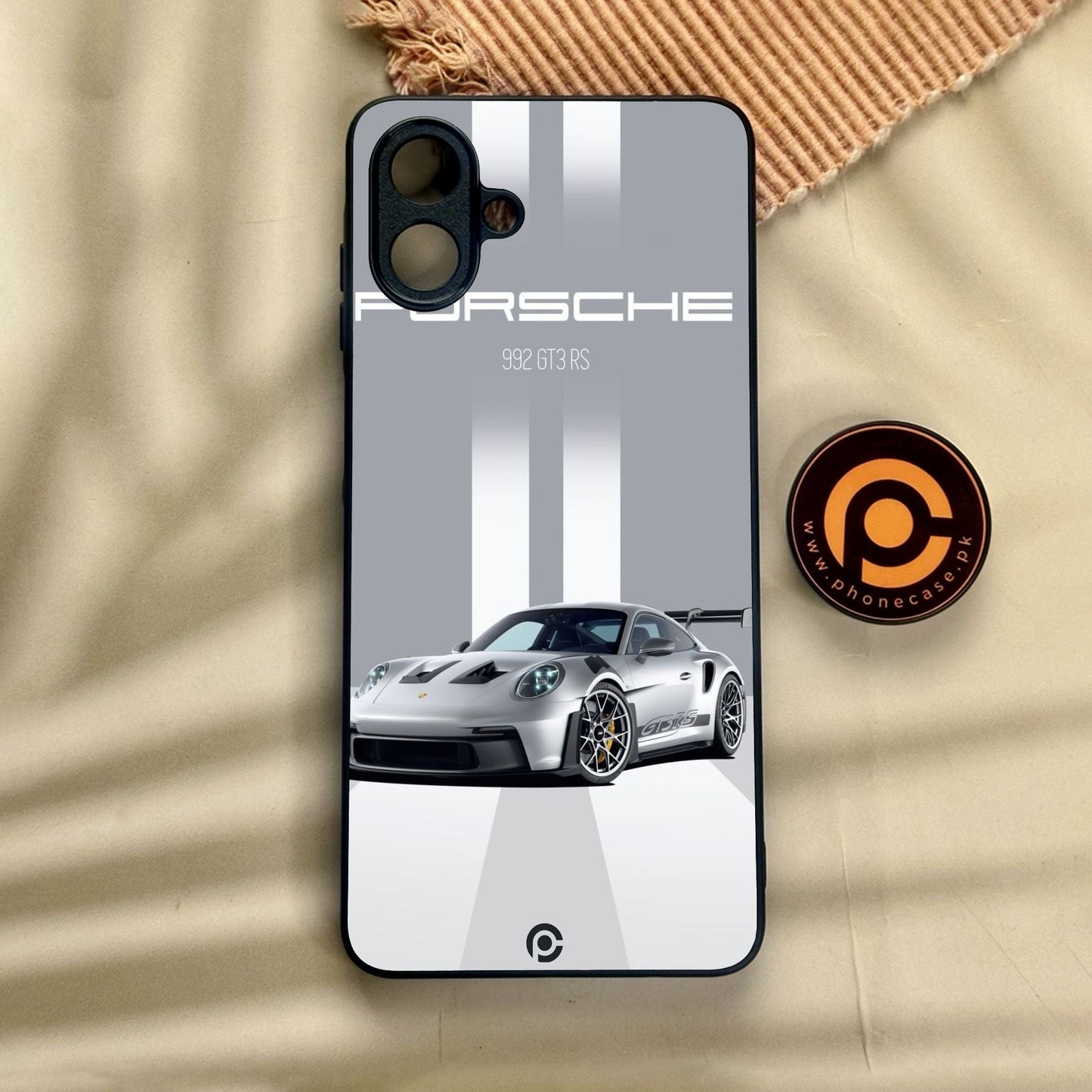 Samsung Galaxy A07 - Porsche Gt3 Rs Thrill - Premium Metal Printed Soft Bumper Shock Proof Case