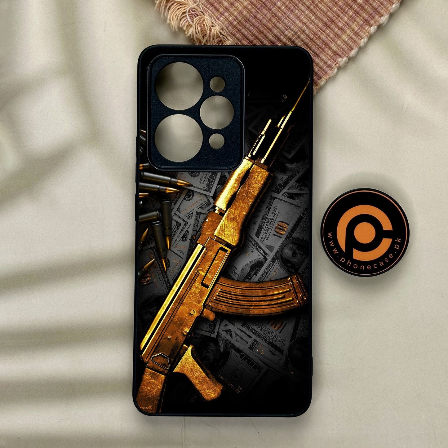 Realme 15 Pro - Dollar Design 6 - Premium Metal Printed Soft Bumper Shock Proof Case