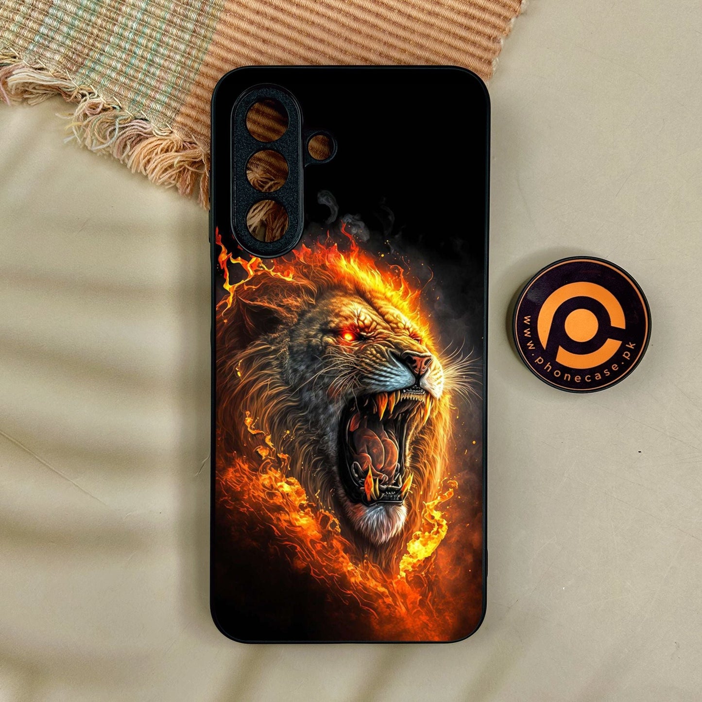 Samsung Galaxy A17 - Tiger 2.0 Design 4 - Premium Metal Printed Soft Bumper Shock Proof Case