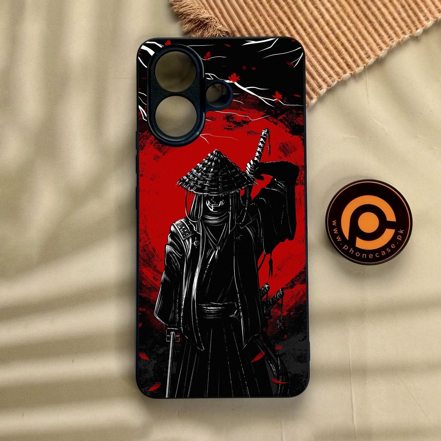 Vivo V60 Lite - Ninja Design 6 - Premium Metal Printed Soft Bumper Shock Proof Case