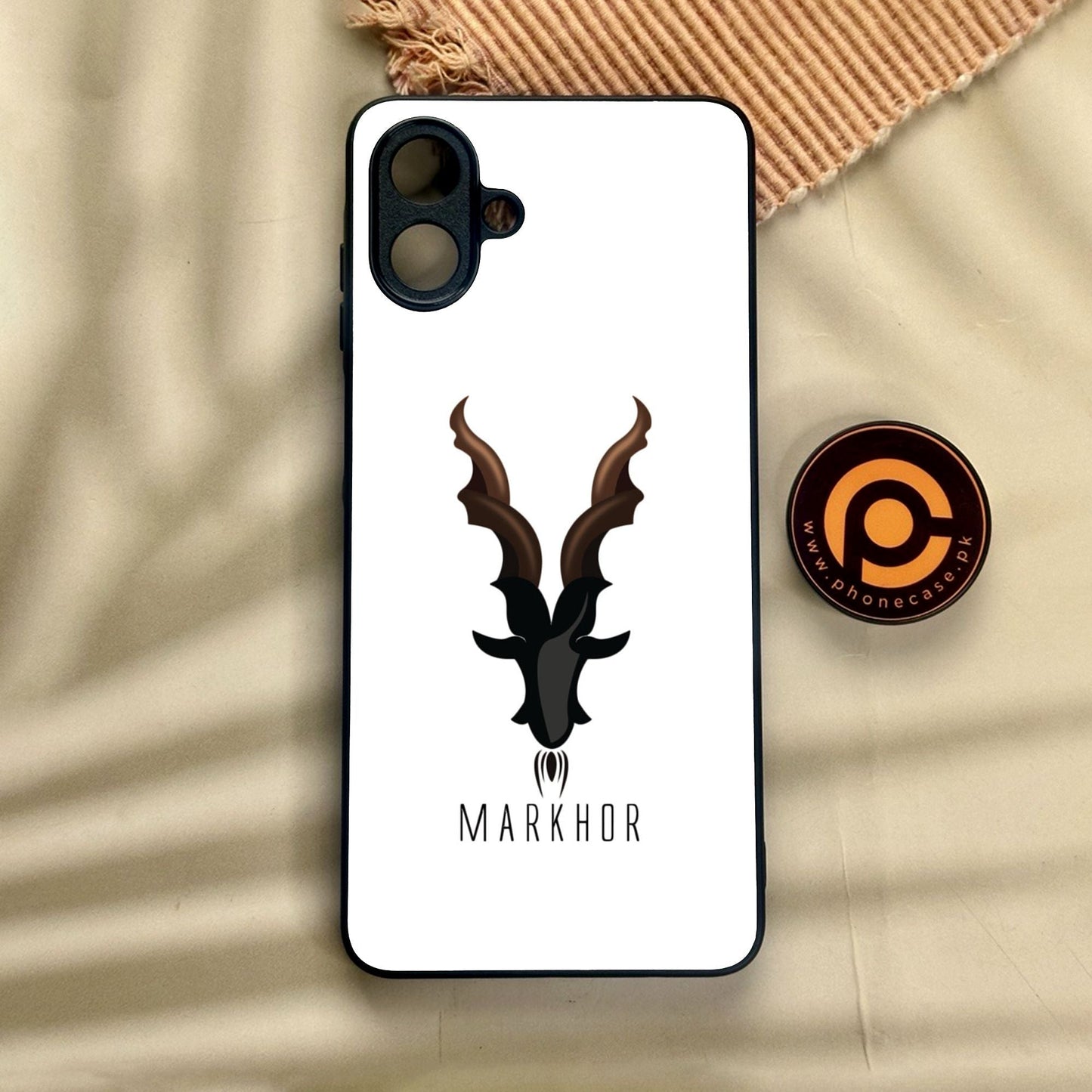 Samsung Galaxy A07 - Markhor Design 2 - Premium Metal Printed Soft Bumper Shock Proof Case