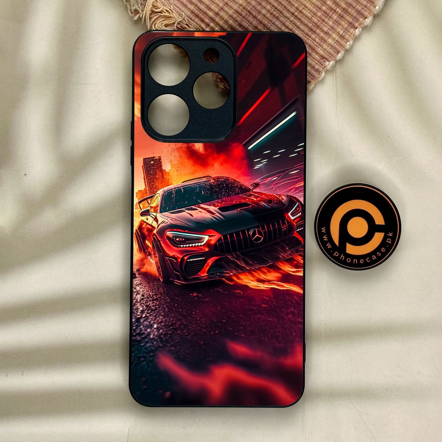 Realme Note 70 - Racing Series 2.0 Design 8 - Premium Metal Printed Soft Bumper Shock Proof Case