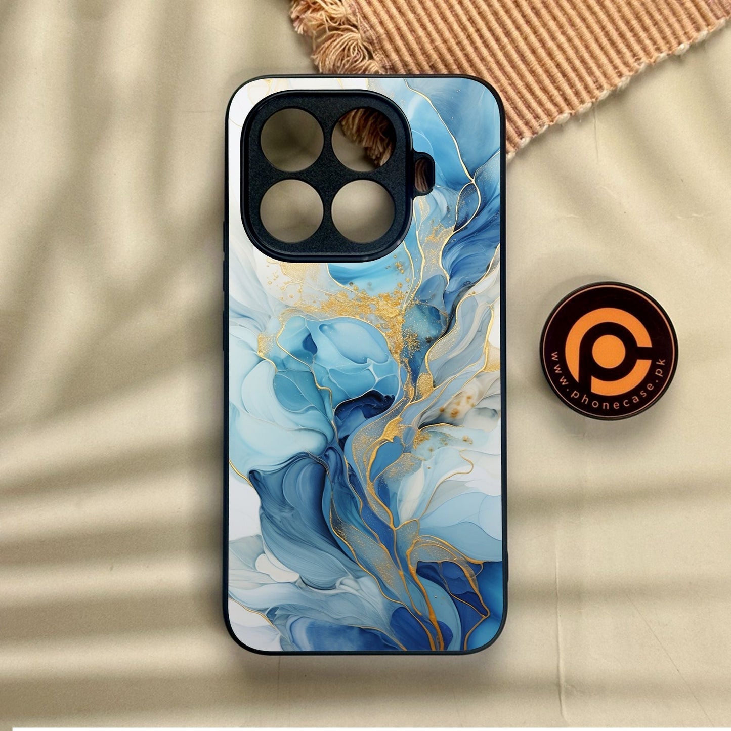 Xiaomi 15T Pro - Liquid Design 1 - Premium Metal Printed Soft Bumper Shock Proof Case