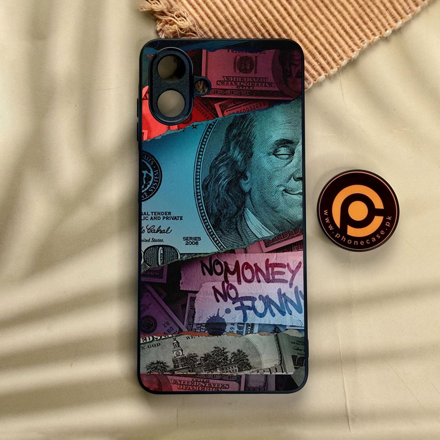 Samsung Galaxy A07 - Dollar Design 8 - Premium Metal Printed Soft Bumper Shock Proof Case