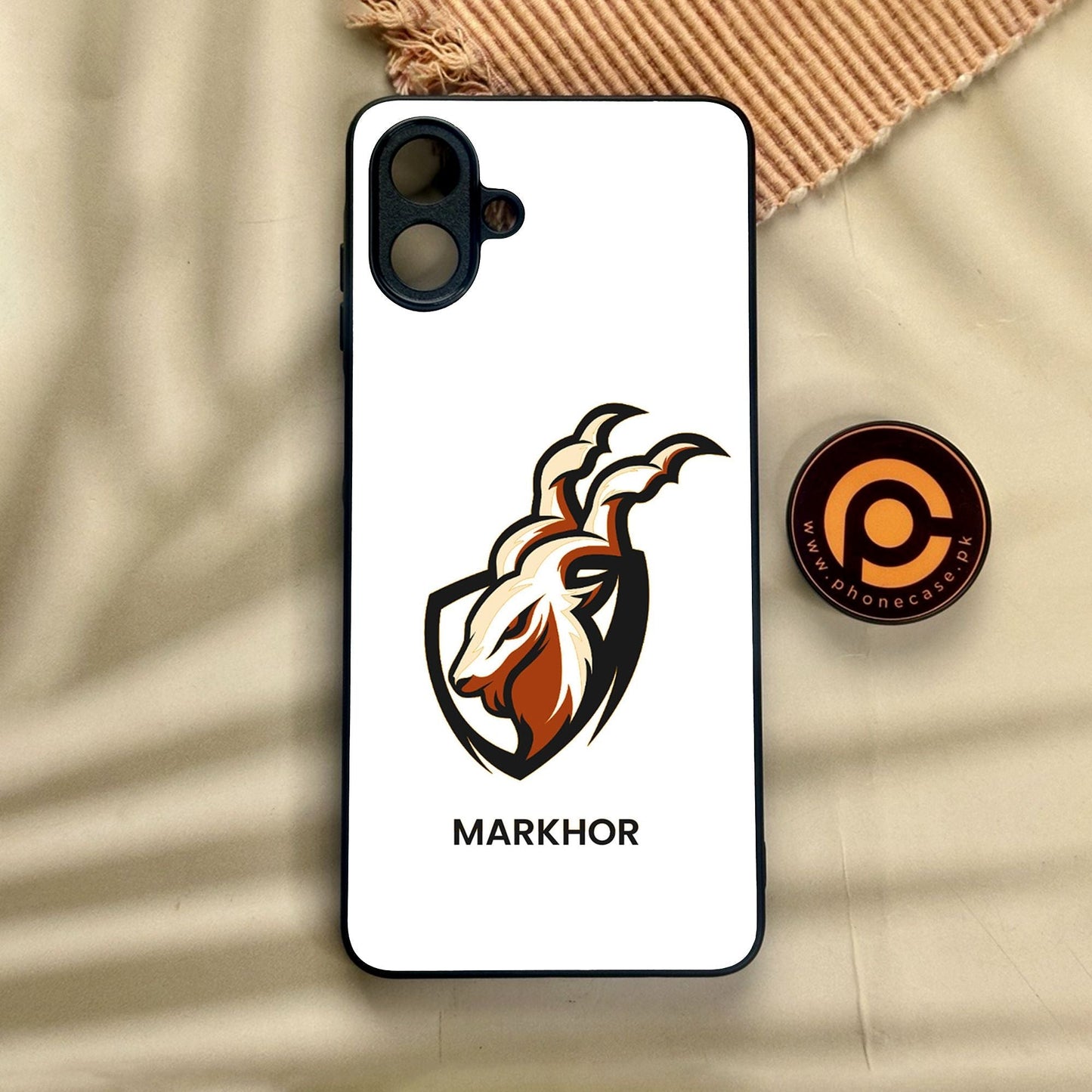 Samsung Galaxy A07 - Markhor Design 5 - Premium Metal Printed Soft Bumper Shock Proof Case