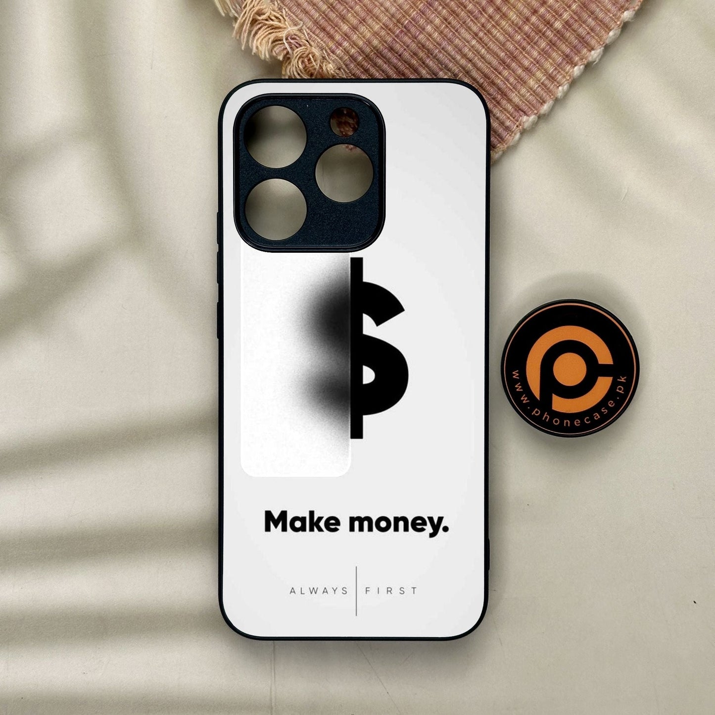 Realme 15T - Dollar Design 9 - Premium Metal Printed Soft Bumper Shock Proof Case