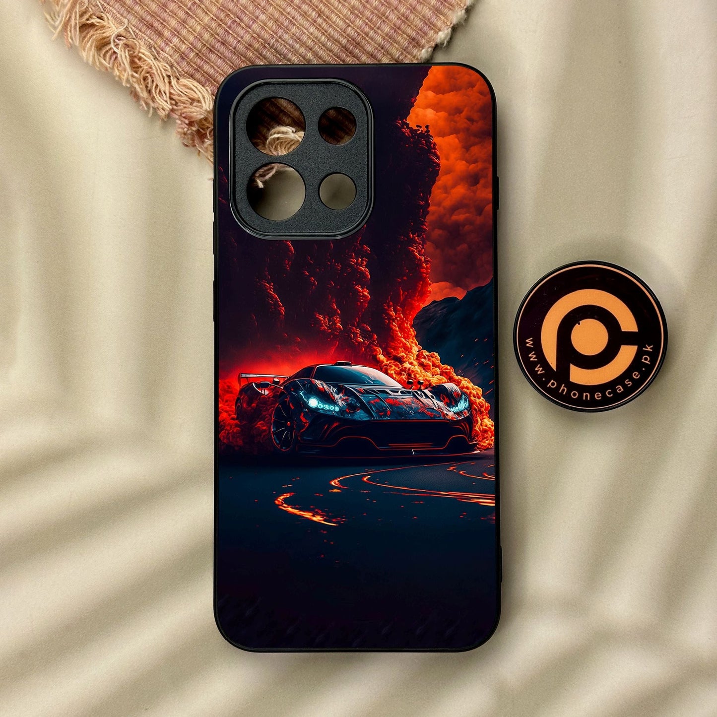 OnePlus 13T - Racing Design 6 - Premium Metal Printed Soft Bumper Shock Proof Case