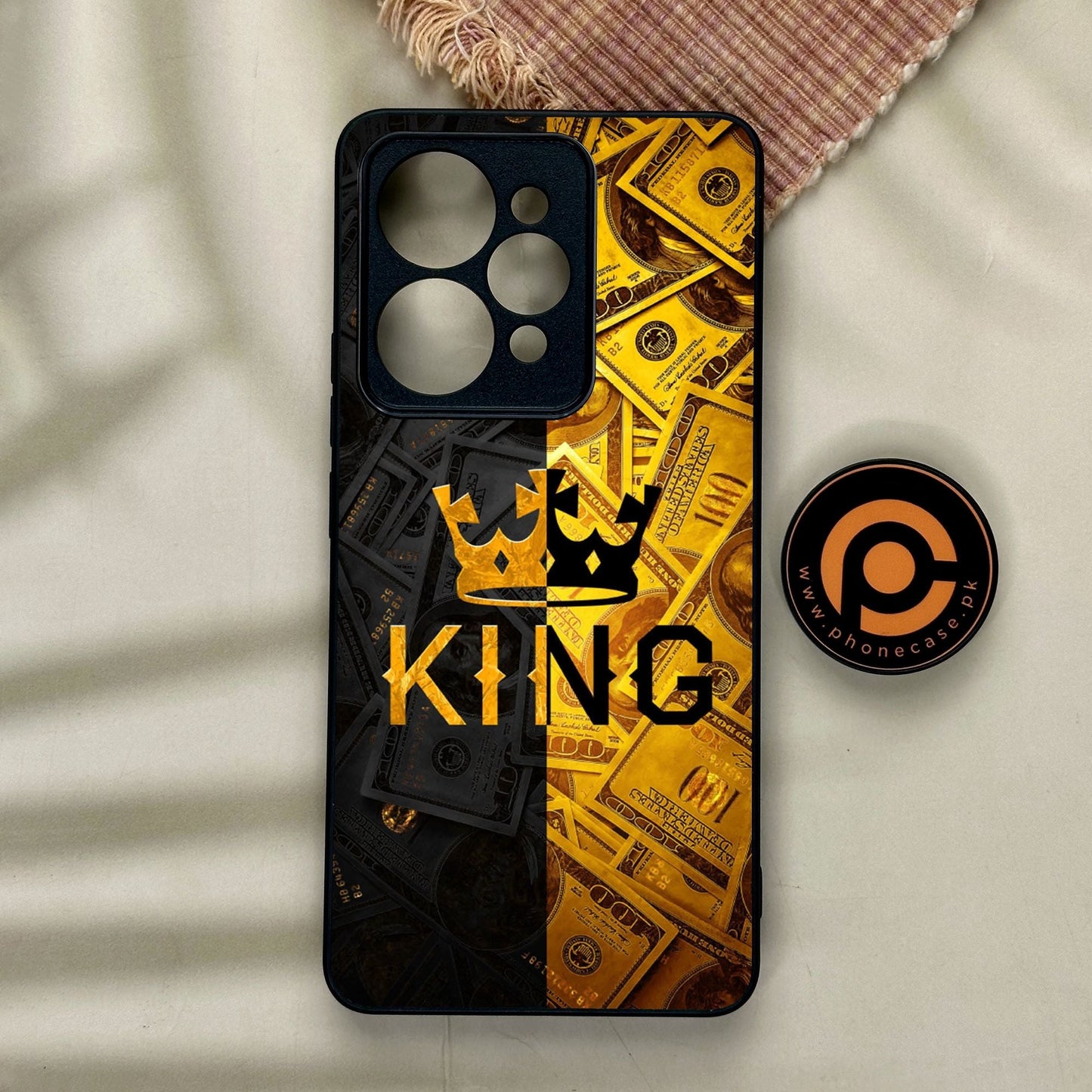 Realme 15 Pro - King Design 9 - Premium Metal Printed Soft Bumper Shock Proof Case