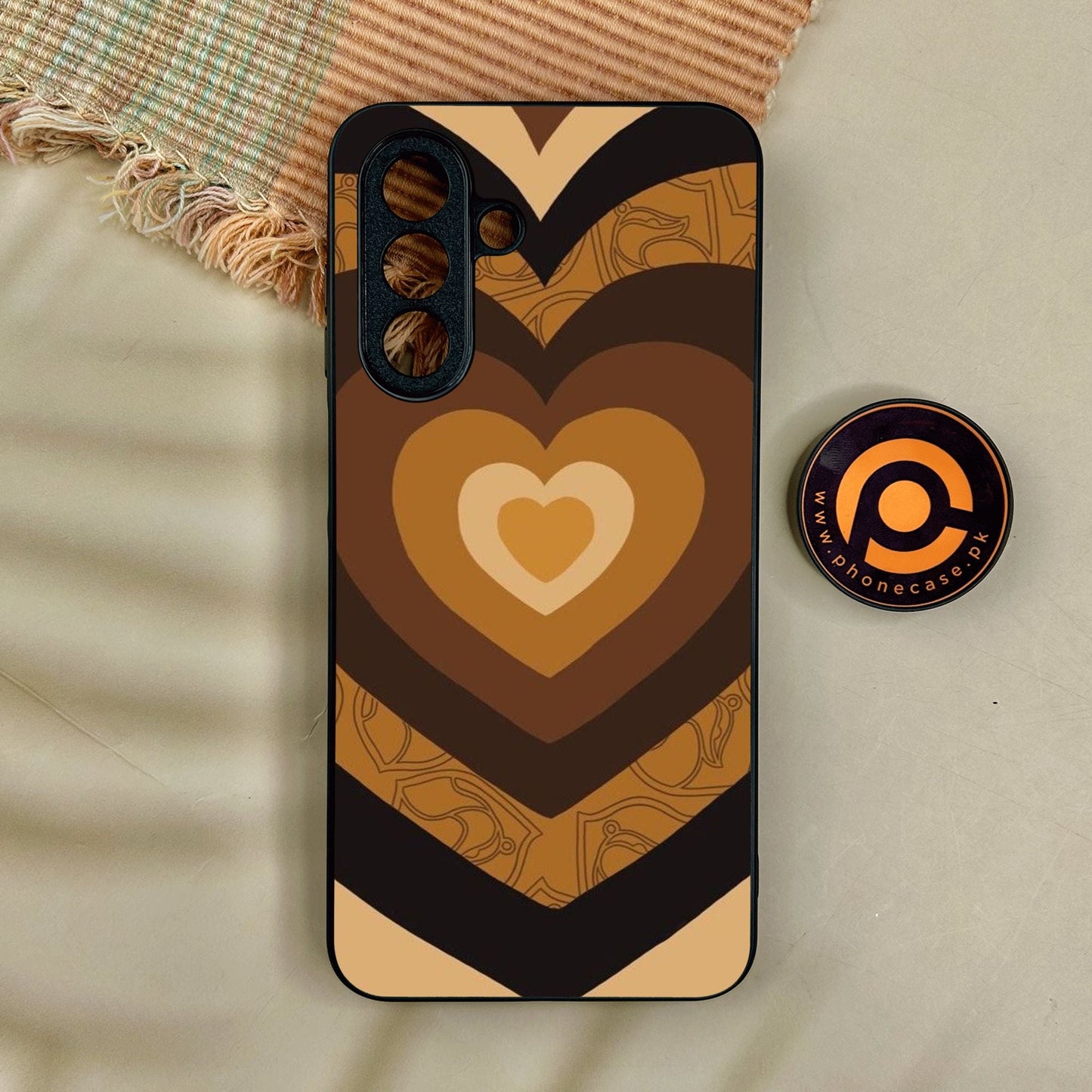 Samsung Galaxy A17 - Heart 2.0 Design 5 - Premium Metal Printed Soft Bumper Shock Proof Case