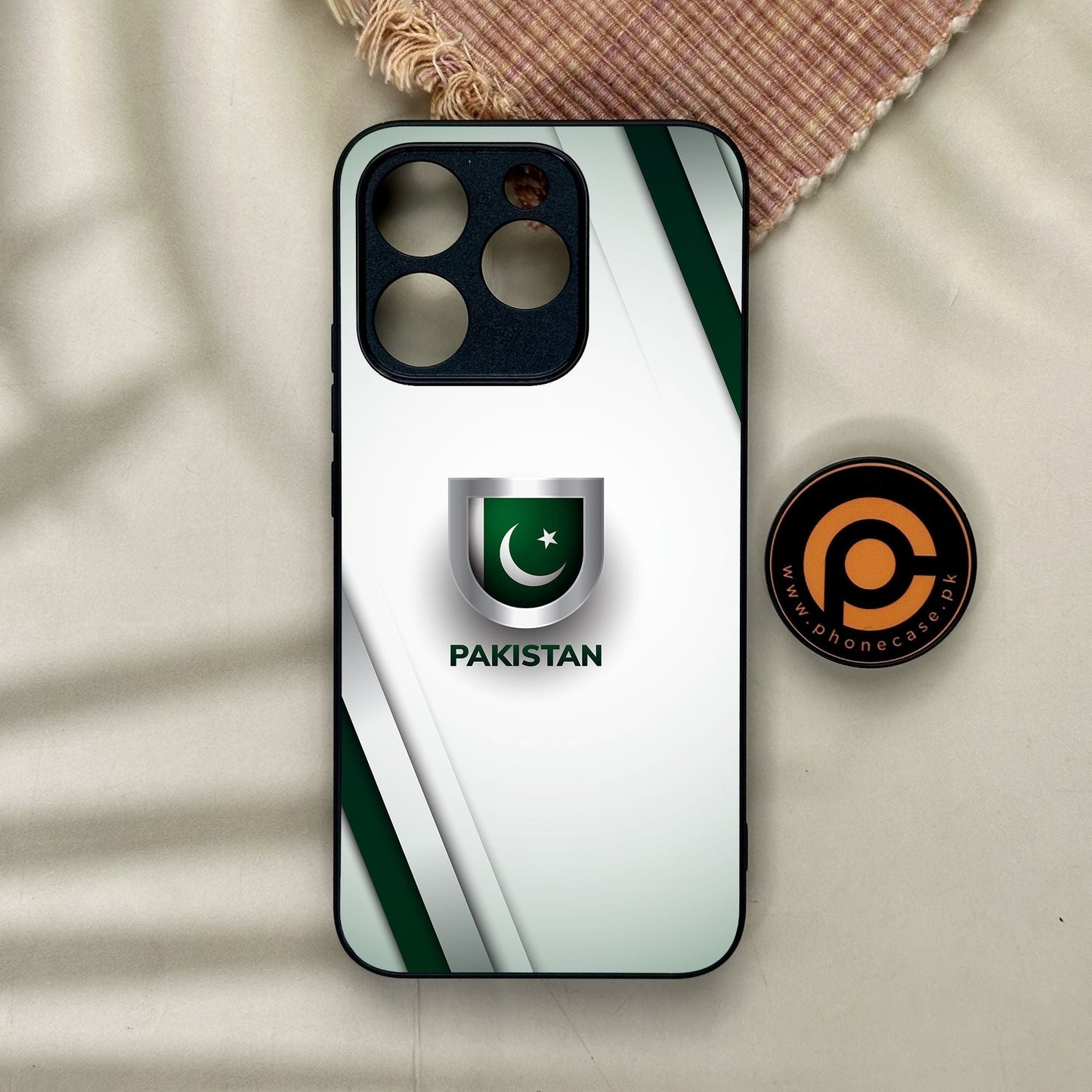 Realme 15T - Pakistani Flag Design 2 - Premium Metal Printed Soft Bumper Shock Proof Case