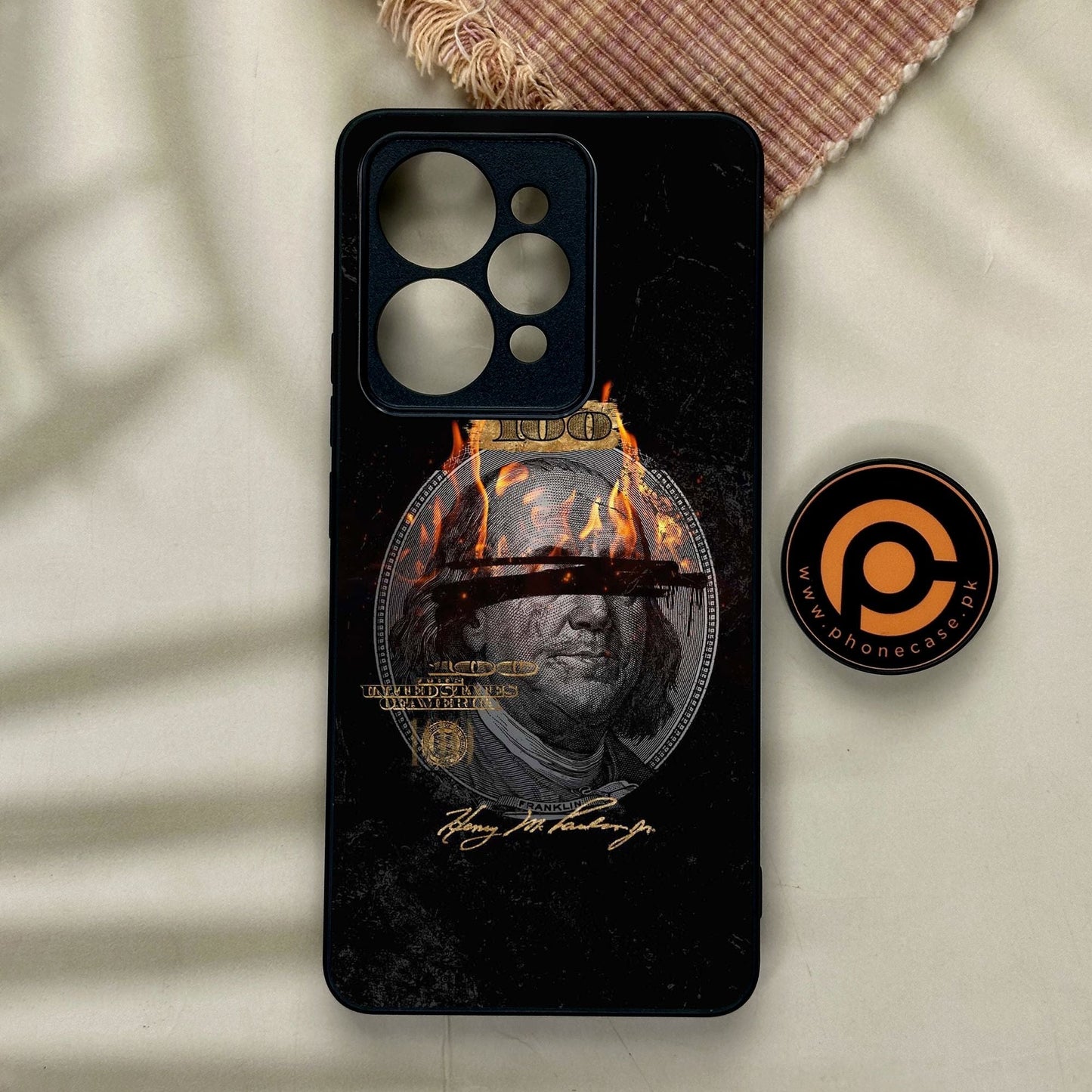 Realme 15 Pro - Dollar Design 10 - Premium Metal Printed Soft Bumper Shock Proof Case