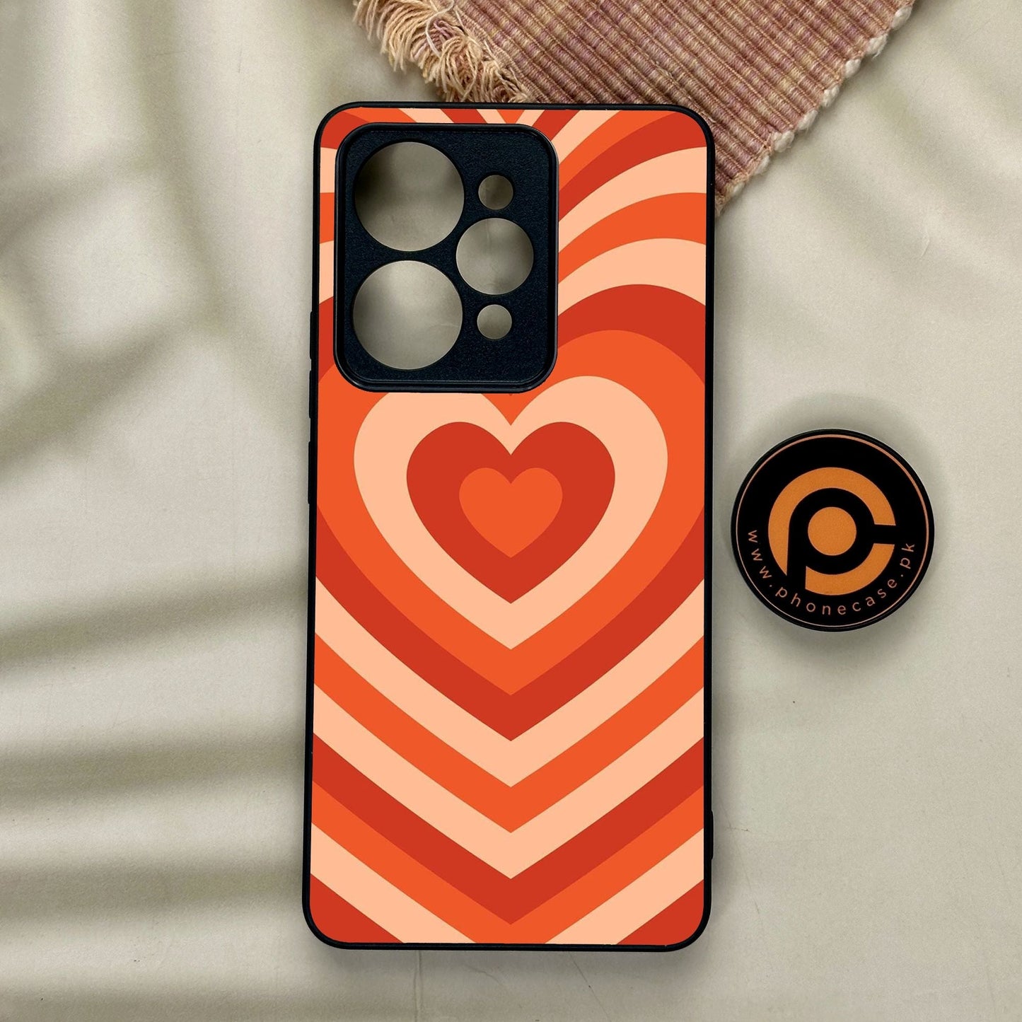 Realme 15 Pro - Heartbeat Design 9 - Premium Metal Printed Soft Bumper Shock Proof Case