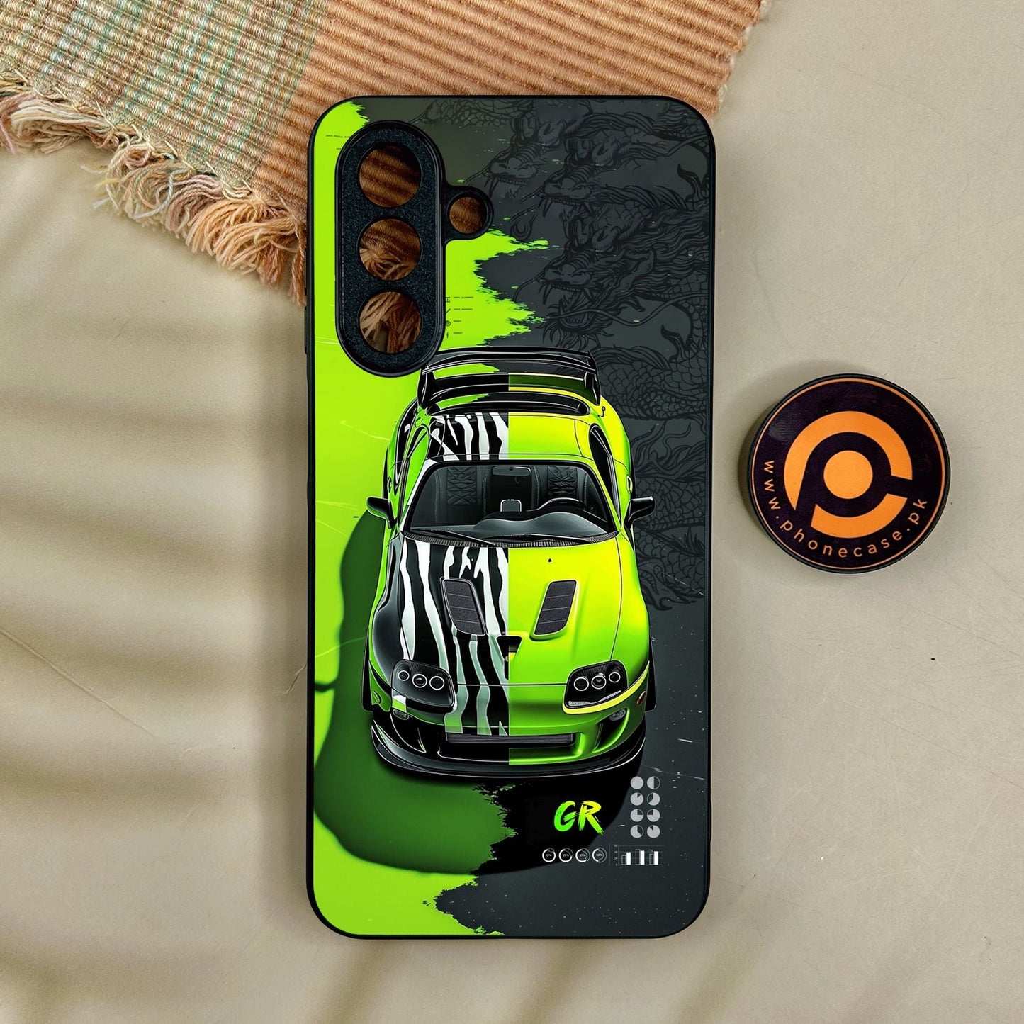 Samsung Galaxy A17 - Trish Art - Premium Metal Printed Soft Bumper Shock Proof Case