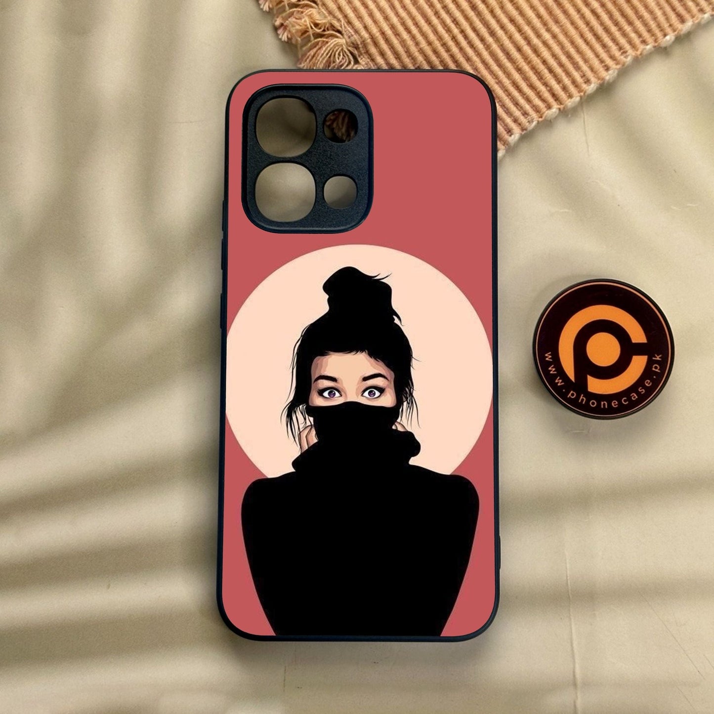 Oppo A6 Pro - Anime Girls Design 8 - Premium Metal Printed Soft Bumper Shock Proof Case