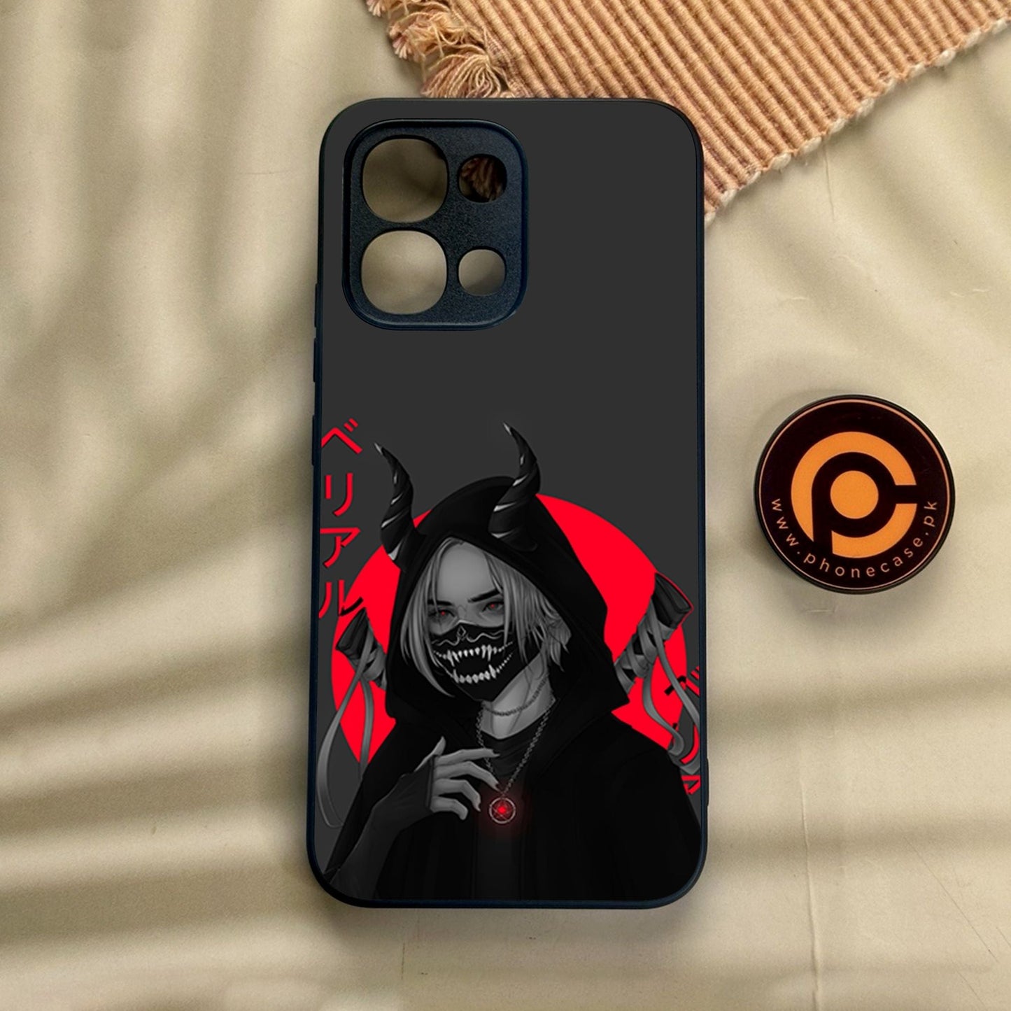 Oppo A6 Pro - Anime Series Design 10 - Premium Metal Printed Soft Bumper Shock Proof Case