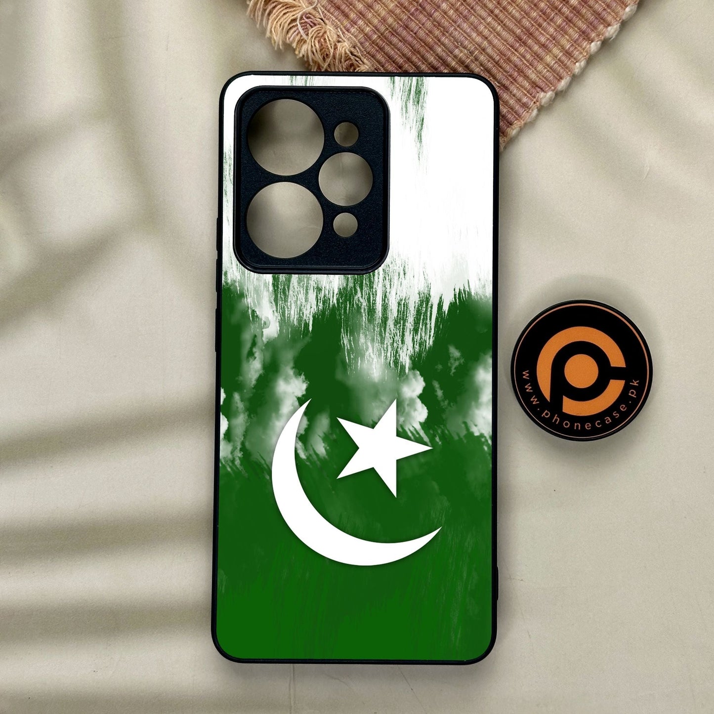 Realme 15 Pro - Pakistani Flag Design 9 - Premium Metal Printed Soft Bumper Shock Proof Case