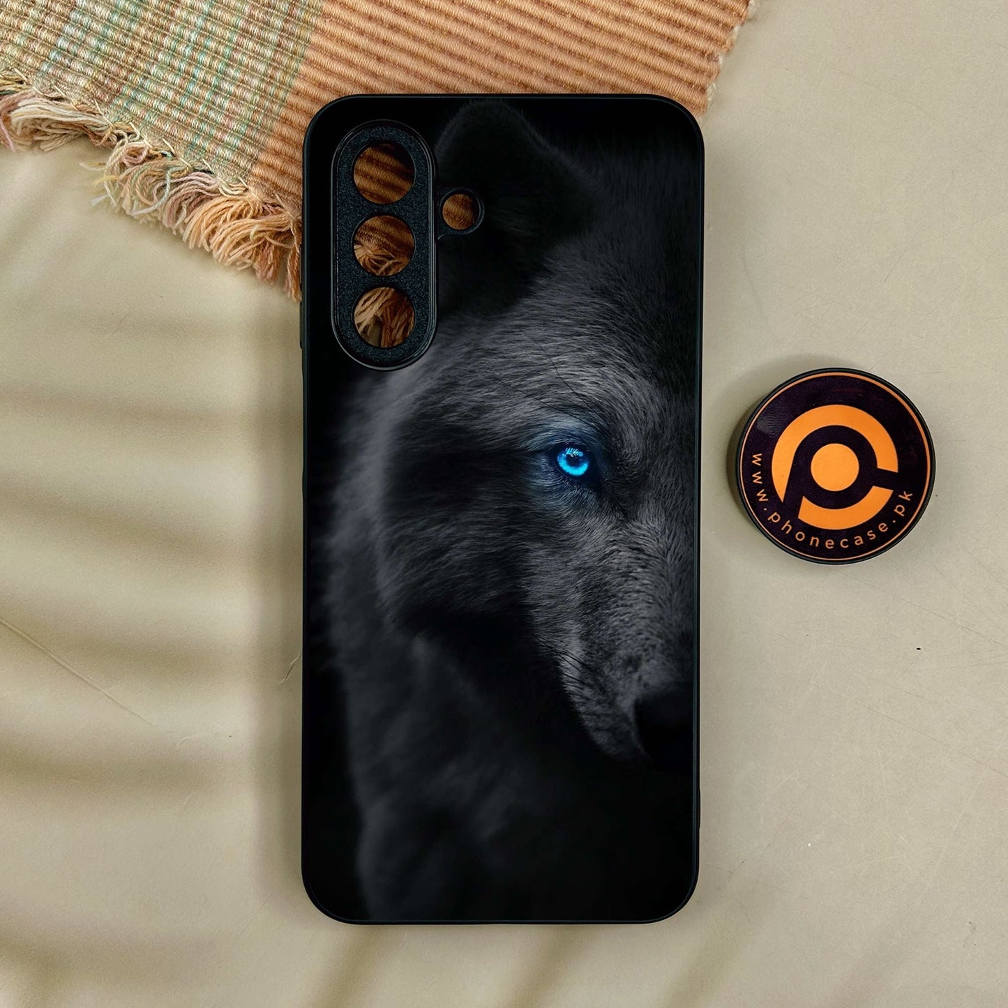 Samsung Galaxy A17 - Wolf Design 9 - Premium Metal Printed Soft Bumper Shock Proof Case