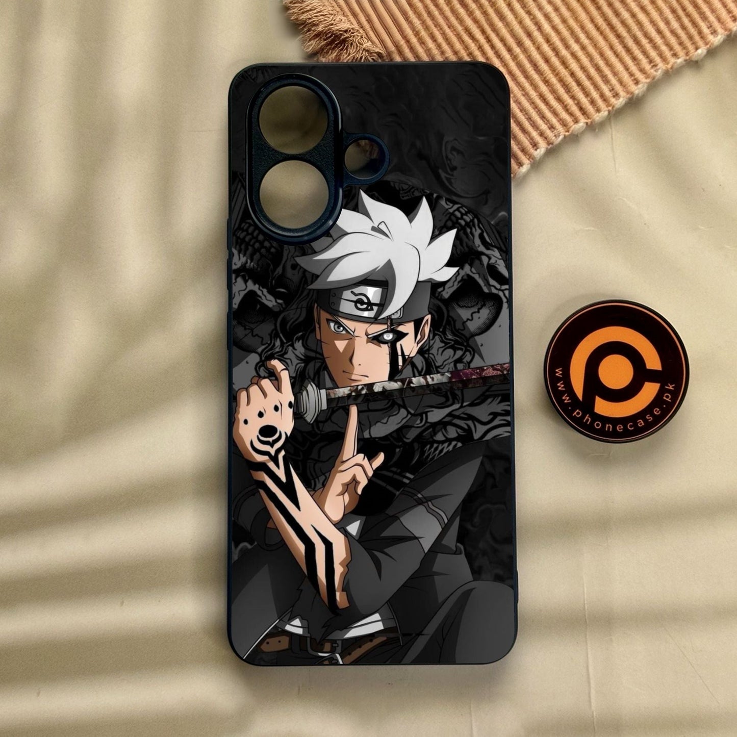 Vivo V60 Lite - Anime 2.0 Design 1 - Premium Metal Printed Soft Bumper Shock Proof Case