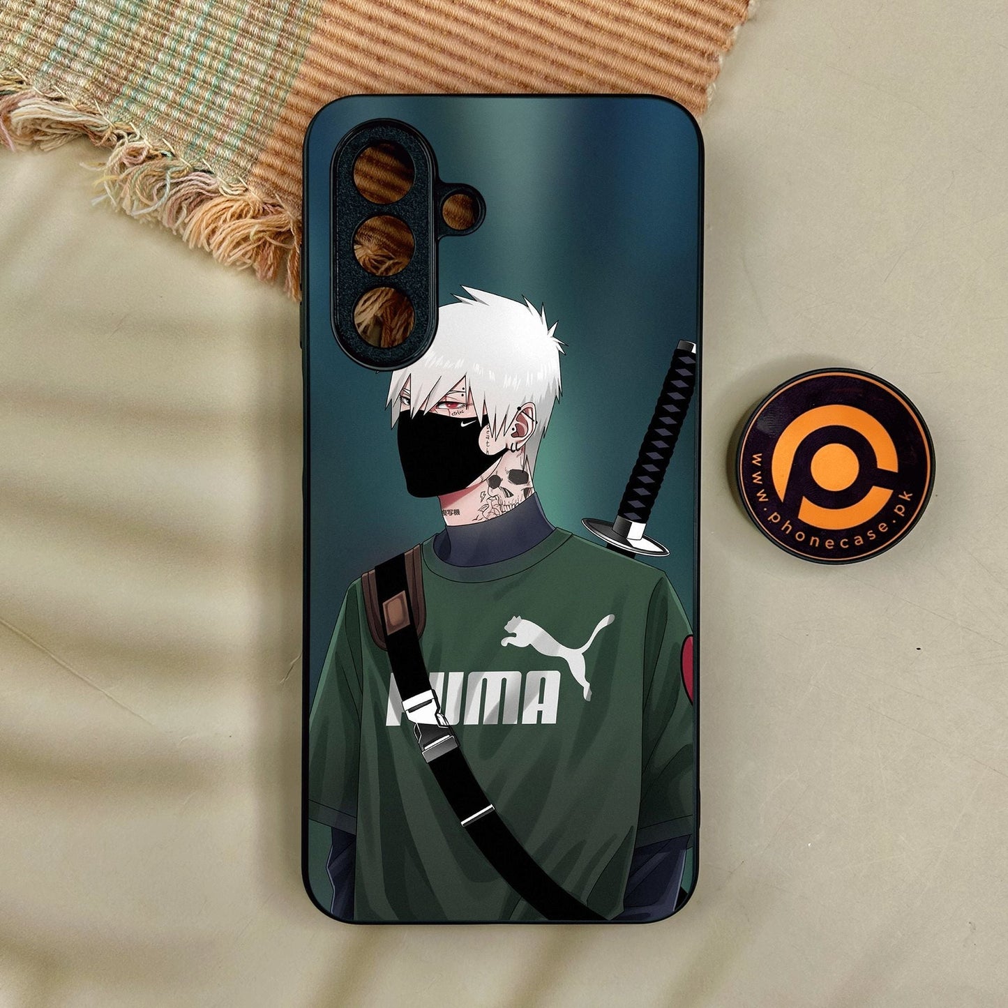 Samsung Galaxy A17 - Anime Series Design 3 - Premium Metal Printed Soft Bumper Shock Proof Case