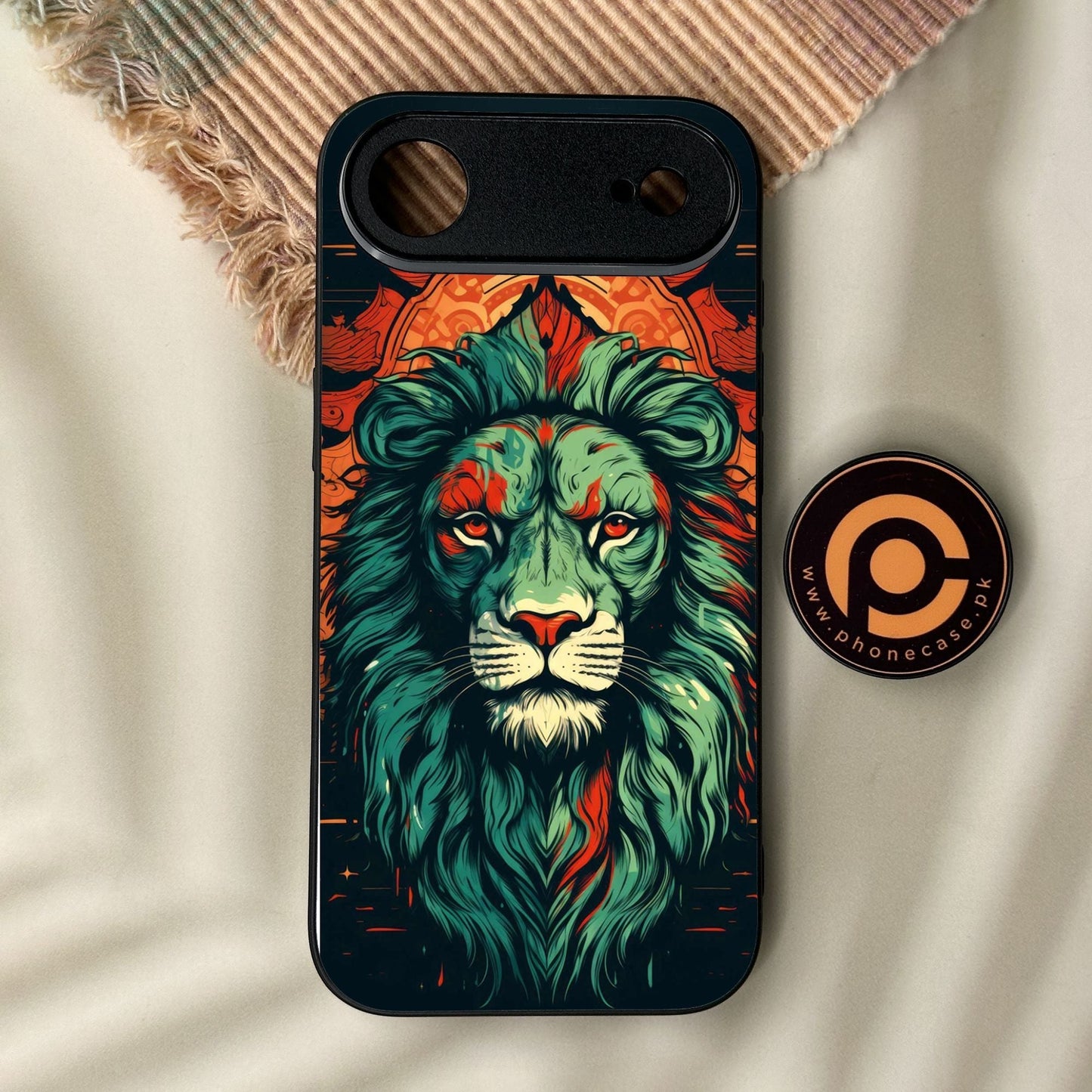 iPhone Air - Tiger 2.0 Design 2 - Premium Metal Printed Soft Bumper Shock Proof Case