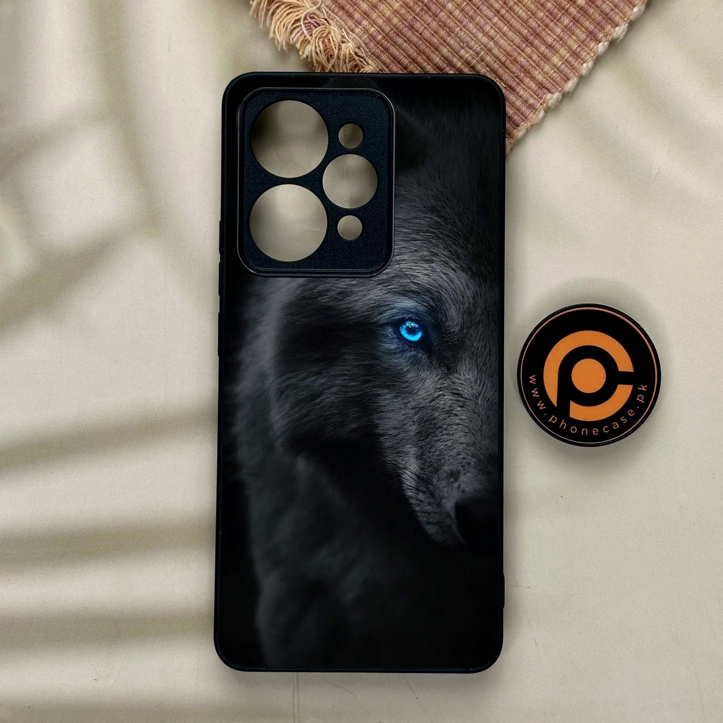 Realme 15 Pro - Wolf Design 9 - Premium Metal Printed Soft Bumper Shock Proof Case