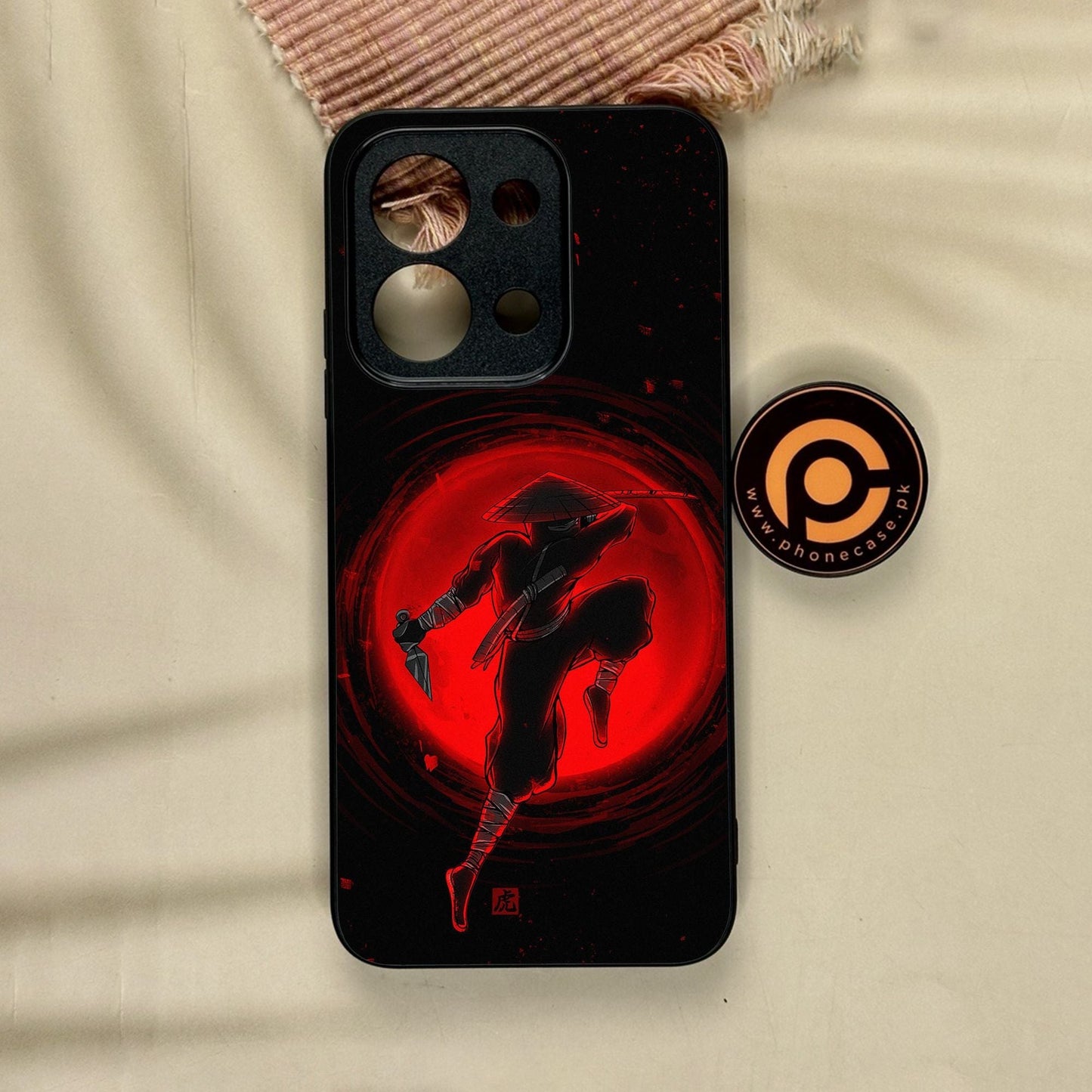 Xiaomi Redmi 15C - Ninja Design 5 - Premium Metal Printed Soft Bumper Shock Proof Case