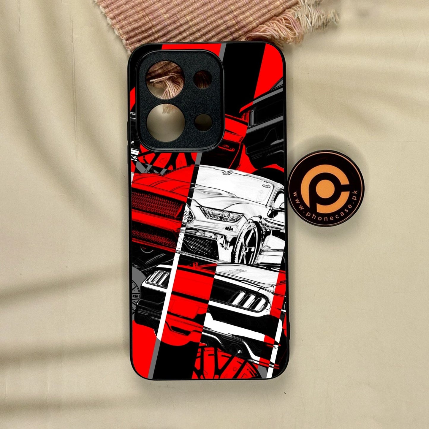 Xiaomi Redmi 15C - Racing Series 2.0 Design 6 - Premium Metal Printed Soft Bumper Shock Proof Case