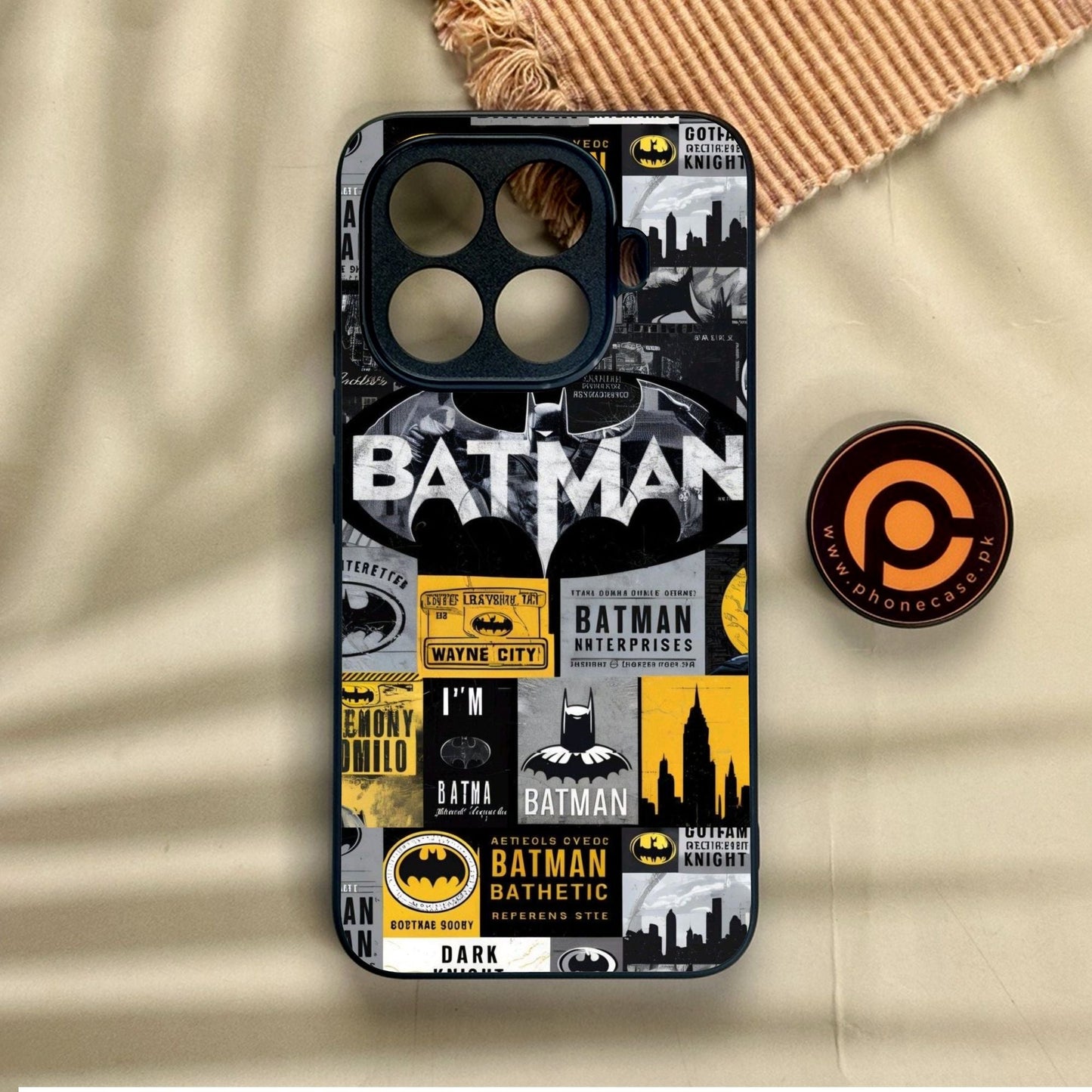 Xiaomi 15T Pro - The Gotham Collage - Premium Metal Printed Soft Bumper Shock Proof Case