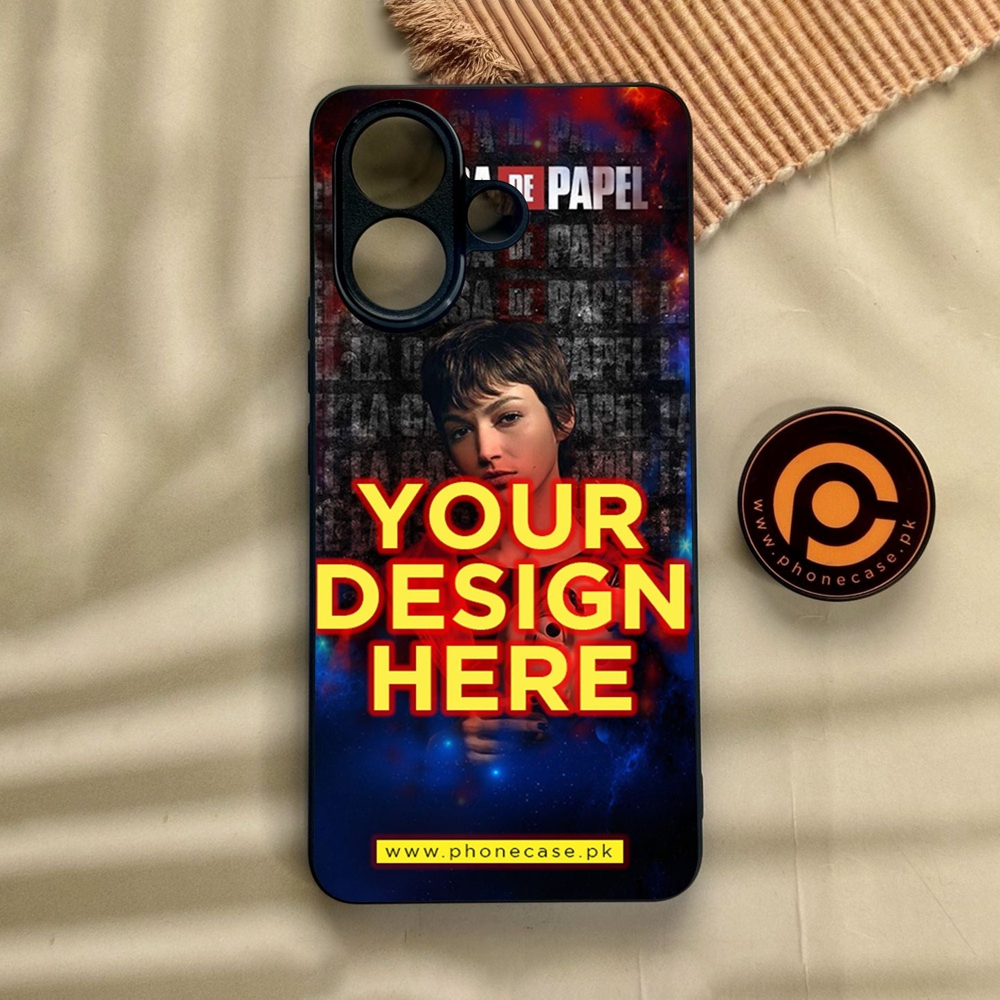 Vivo V60 Lite - Customize Your Own - Premium Metal Printed Soft Bumper Shock Proof Case