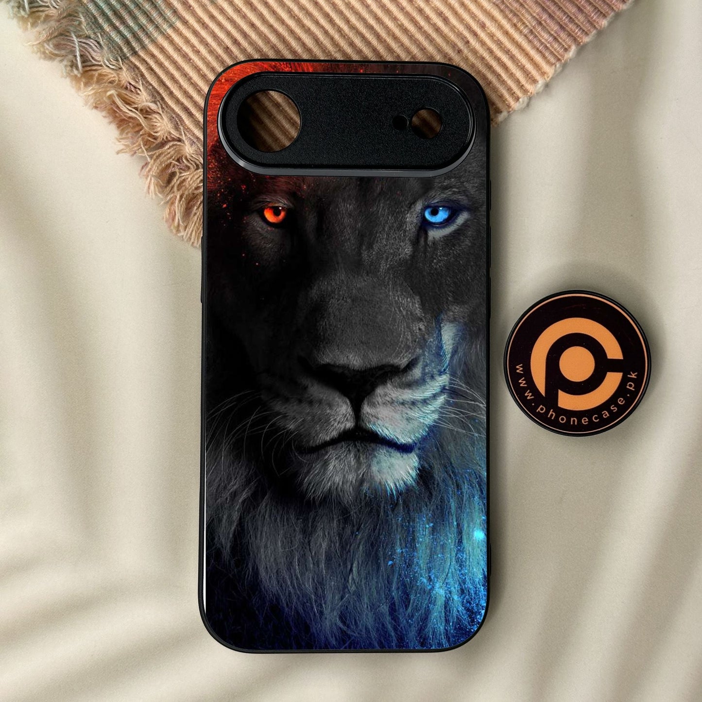 iPhone Air - Tiger Design 4 - Premium Metal Printed Soft Bumper Shock Proof Case