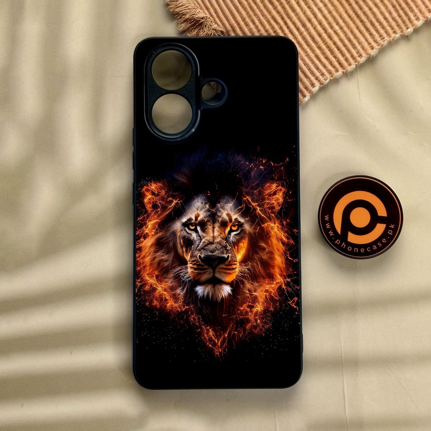 Vivo V60 Lite - Tiger 2.0 Design 7 - Premium Metal Printed Soft Bumper Shock Proof Case
