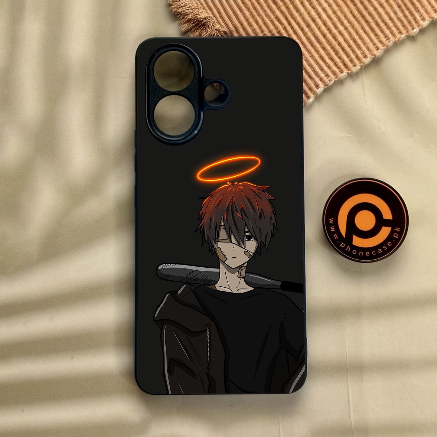 Vivo V60 Lite - Anime Series Design 6 - Premium Metal Printed Soft Bumper Shock Proof Case