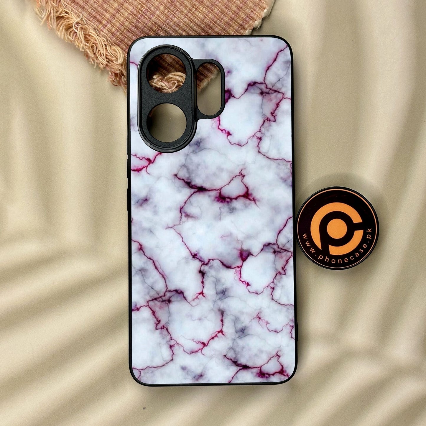 Vivo V60 - White Design 1 - Premium Metal Printed Soft Bumper Shock Proof Case