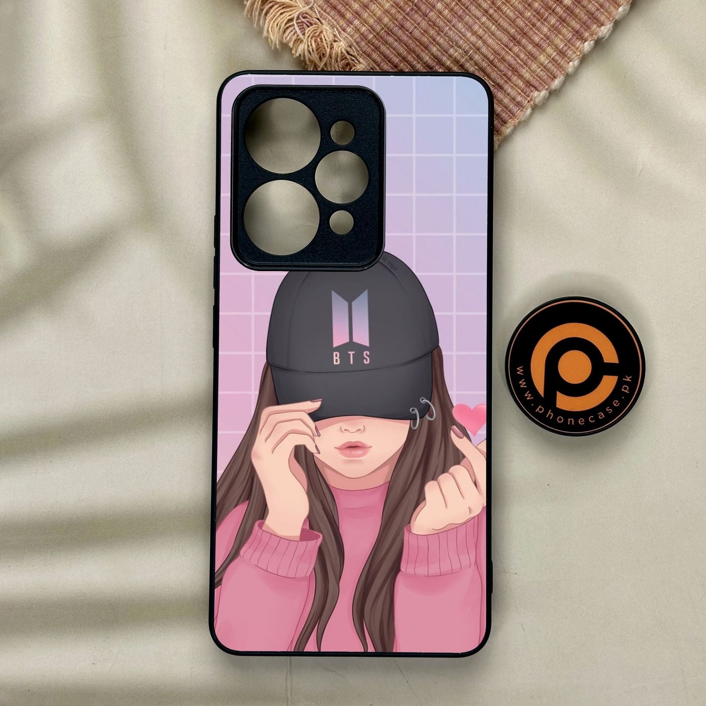 Realme 15 - Anime Girls Design 3 - Premium Metal Printed Soft Bumper Shock Proof Case