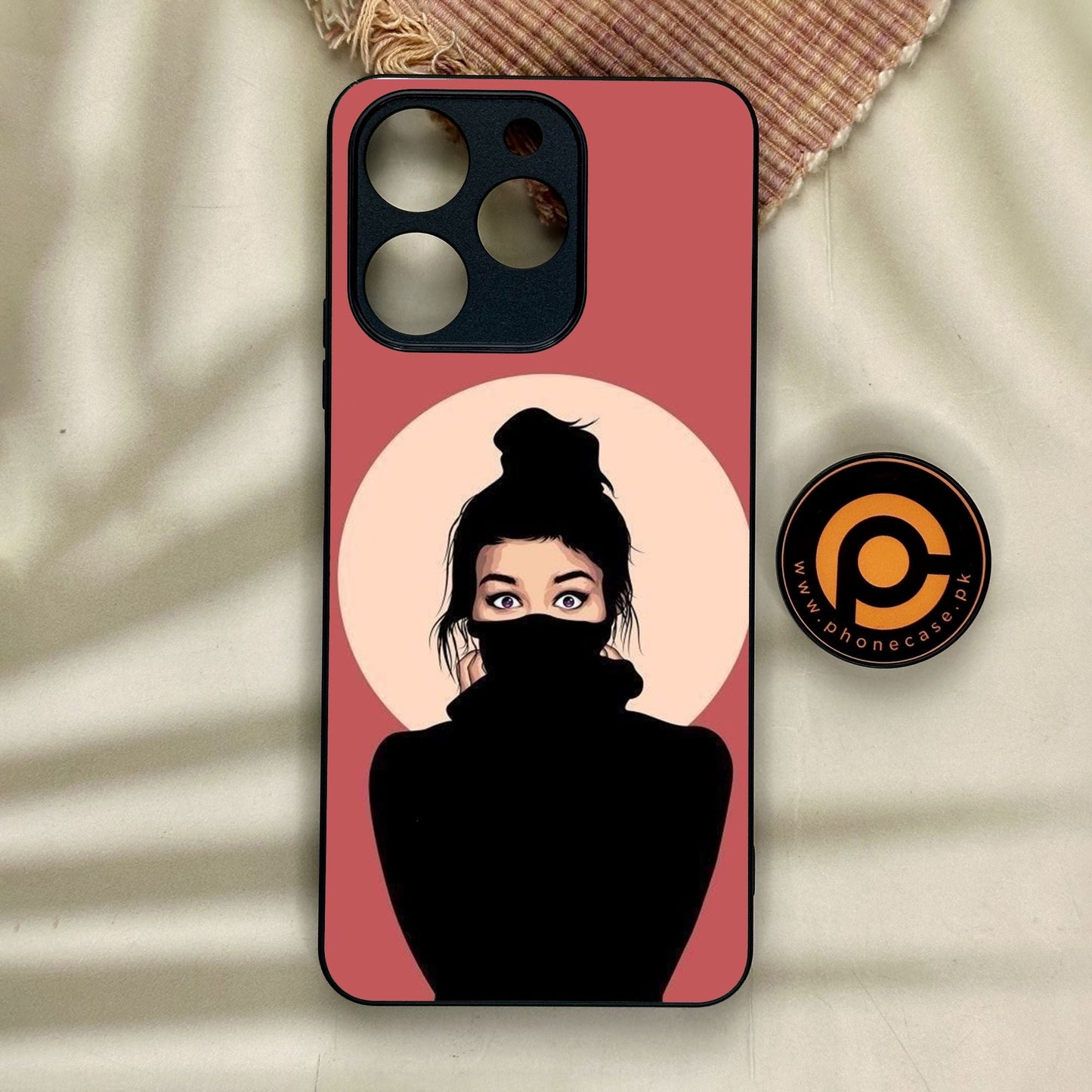 Realme Note 70 - Anime Girls Design 8 - Premium Metal Printed Soft Bumper Shock Proof Case