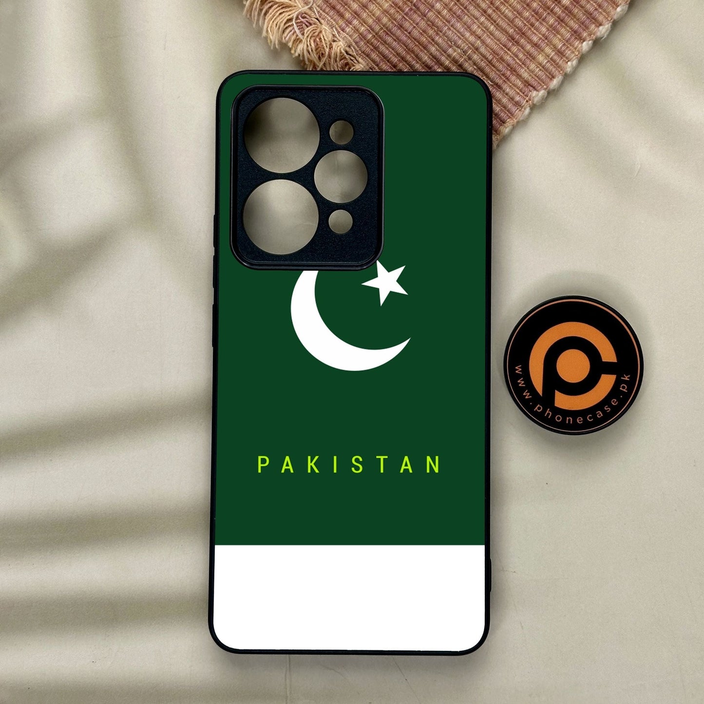 Realme 15 Pro - Pakistani Flag Design 5 - Premium Metal Printed Soft Bumper Shock Proof Case