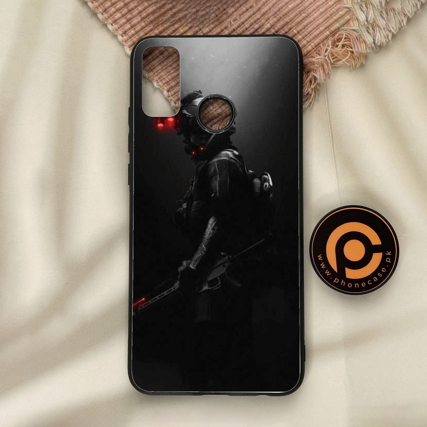 Honor 9X Lite - Black Art Design 9 - Premium Metal Printed Soft Bumper Shock Proof Case